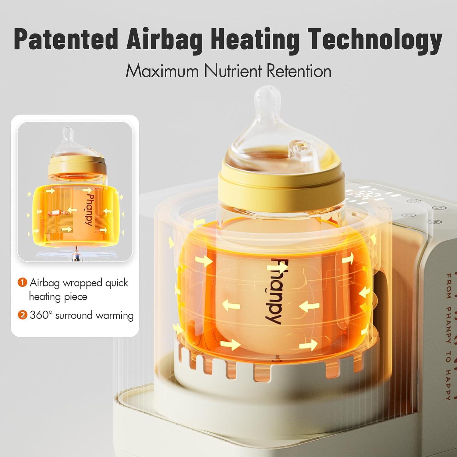 Calentador de Botellas Sin Agua Phanpy SmartSwirl - 1.75kg