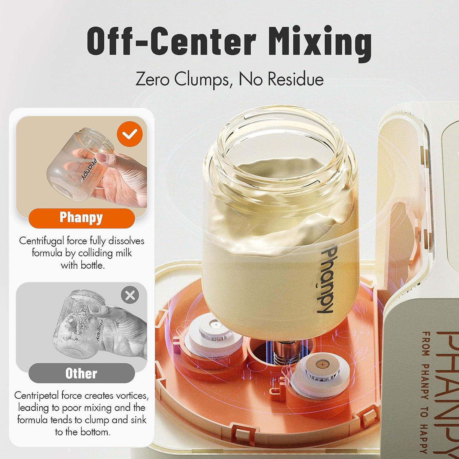 Calentador de Botellas Sin Agua Phanpy SmartSwirl - 1.75kg