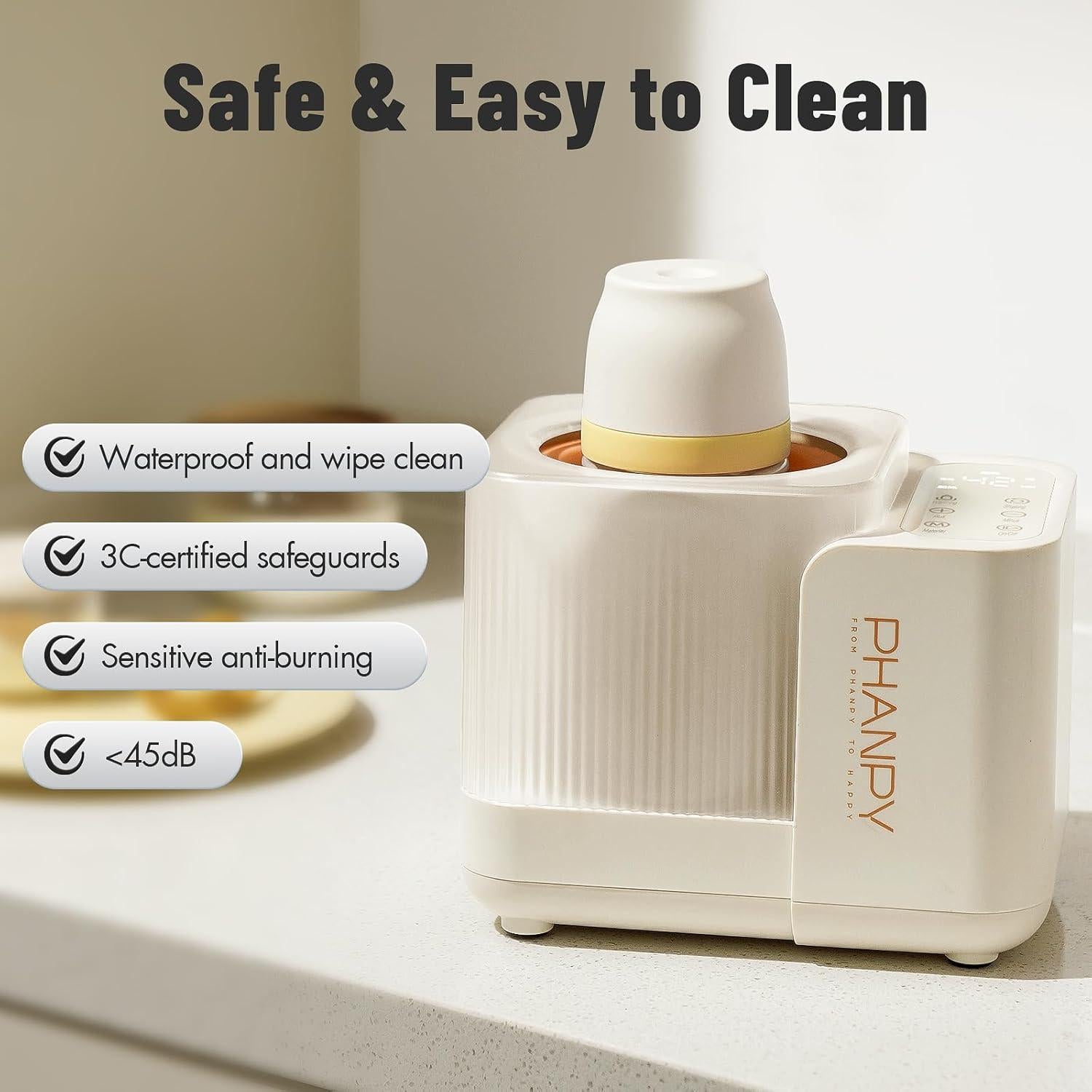 Calentador de Botellas Sin Agua Phanpy SmartSwirl - 1.75kg