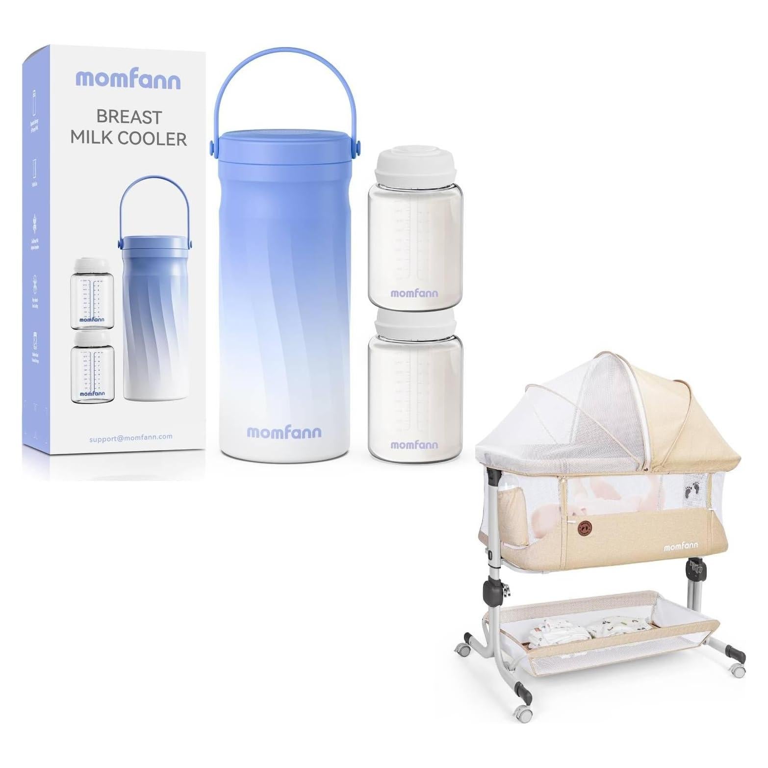 Enfriador de Leche Materna Acero Inoxidable 600ml Portátil