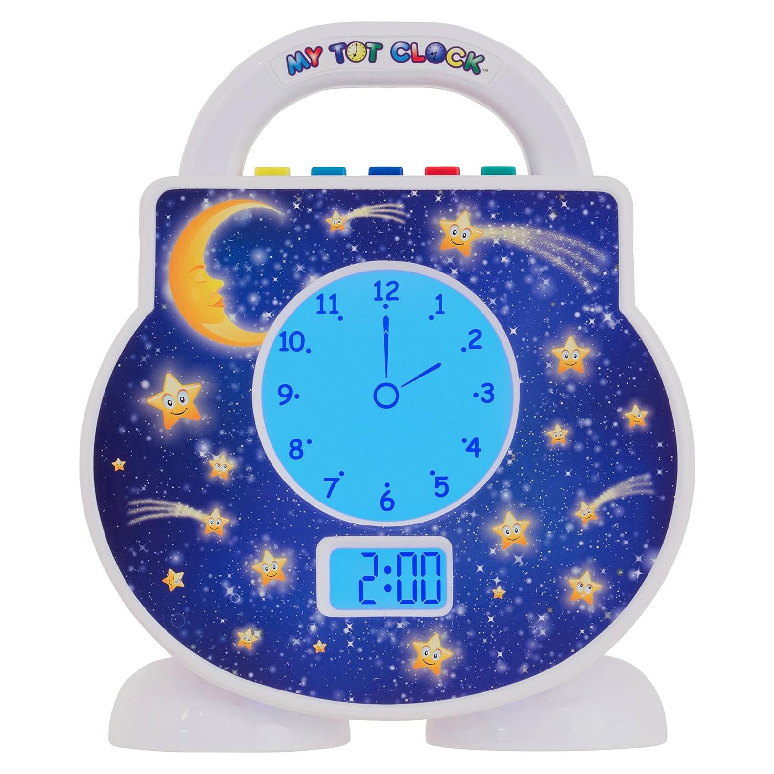 Reloj Despertador Digital Mi Reloj Tot para Niños - Blanco