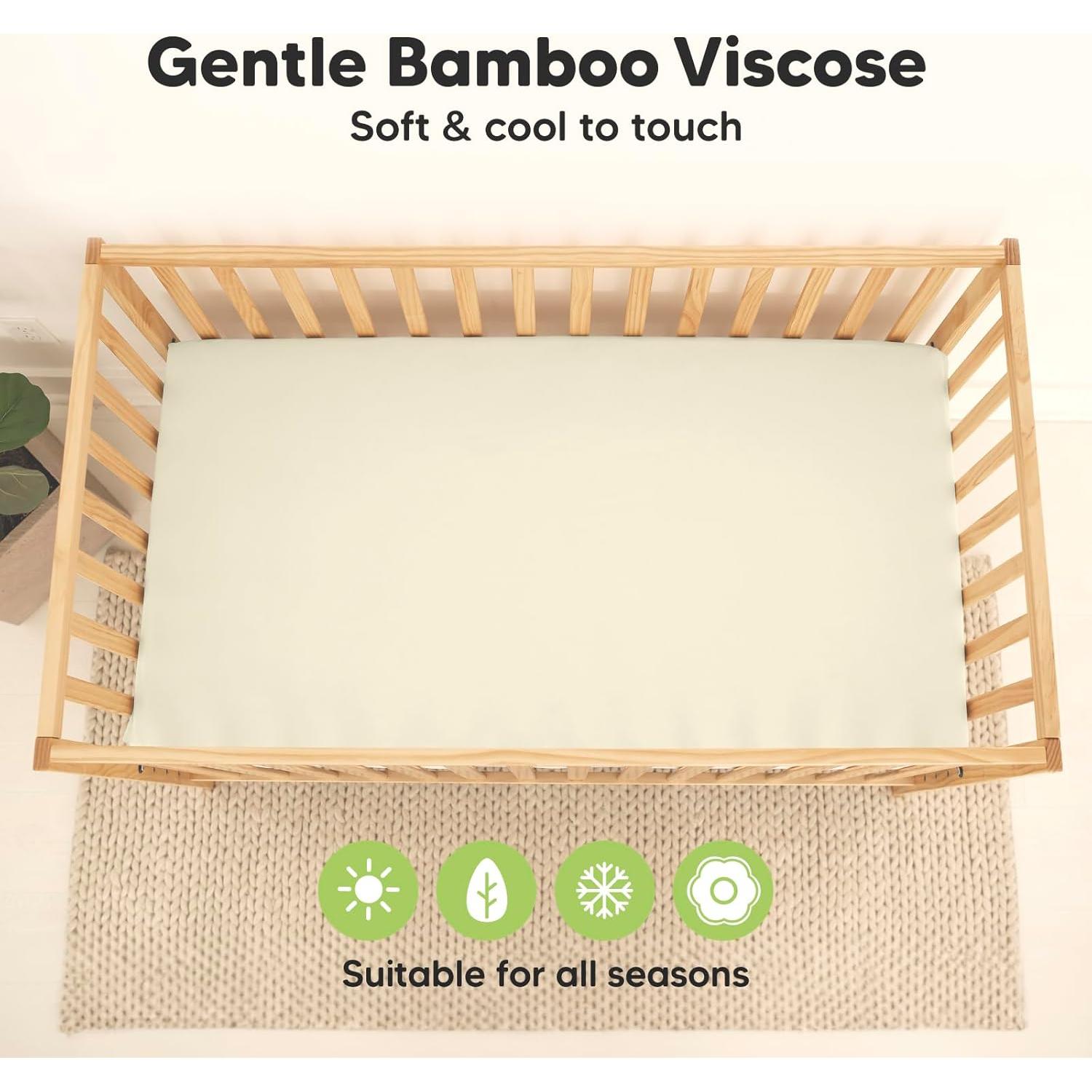 Paquete de 2 Sábanas Impermeables KeaBabies 132x71 cm