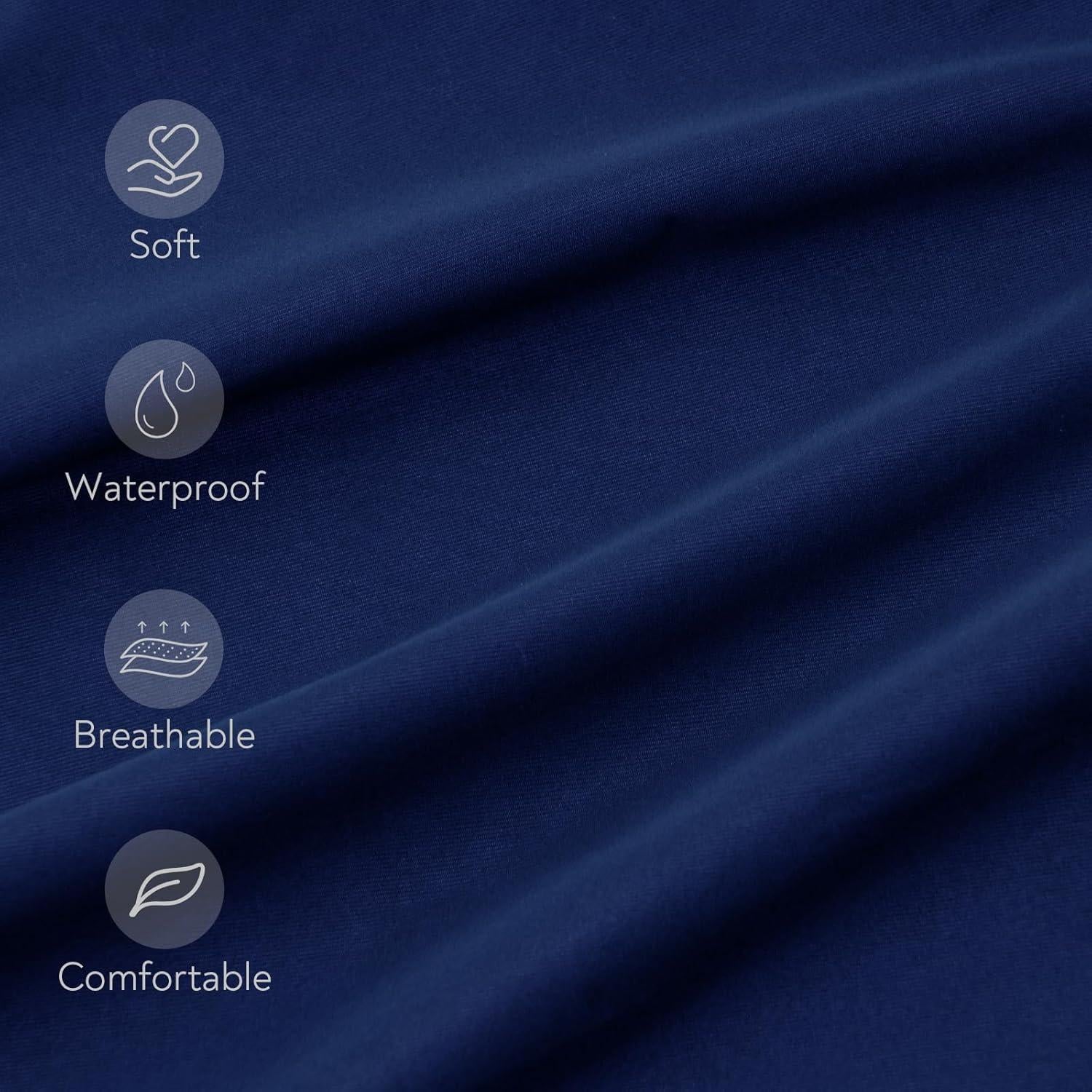 Sábanas Impermeables Ajustadas Magik & Kover 2 Piezas 96.5x66cm