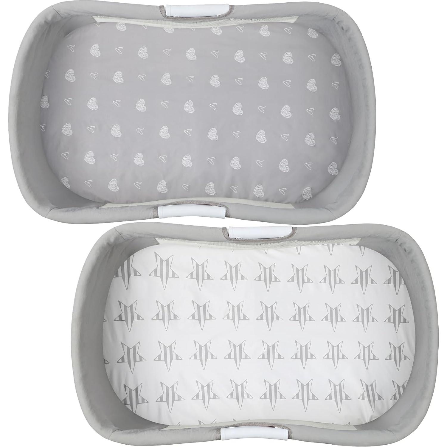 Sábanas Impermeables para Cuna Fadacudan 2 Piezas Jersey Suave