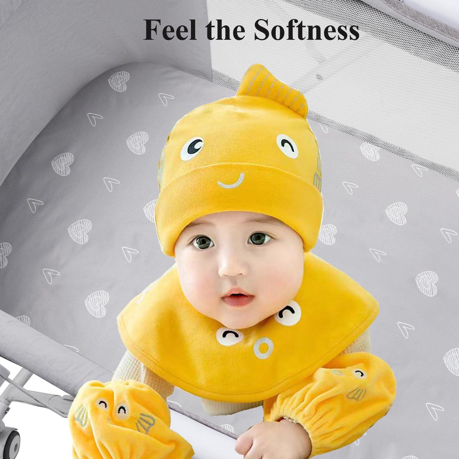 Sábanas Impermeables para Cuna Fadacudan 2 Piezas Jersey Suave