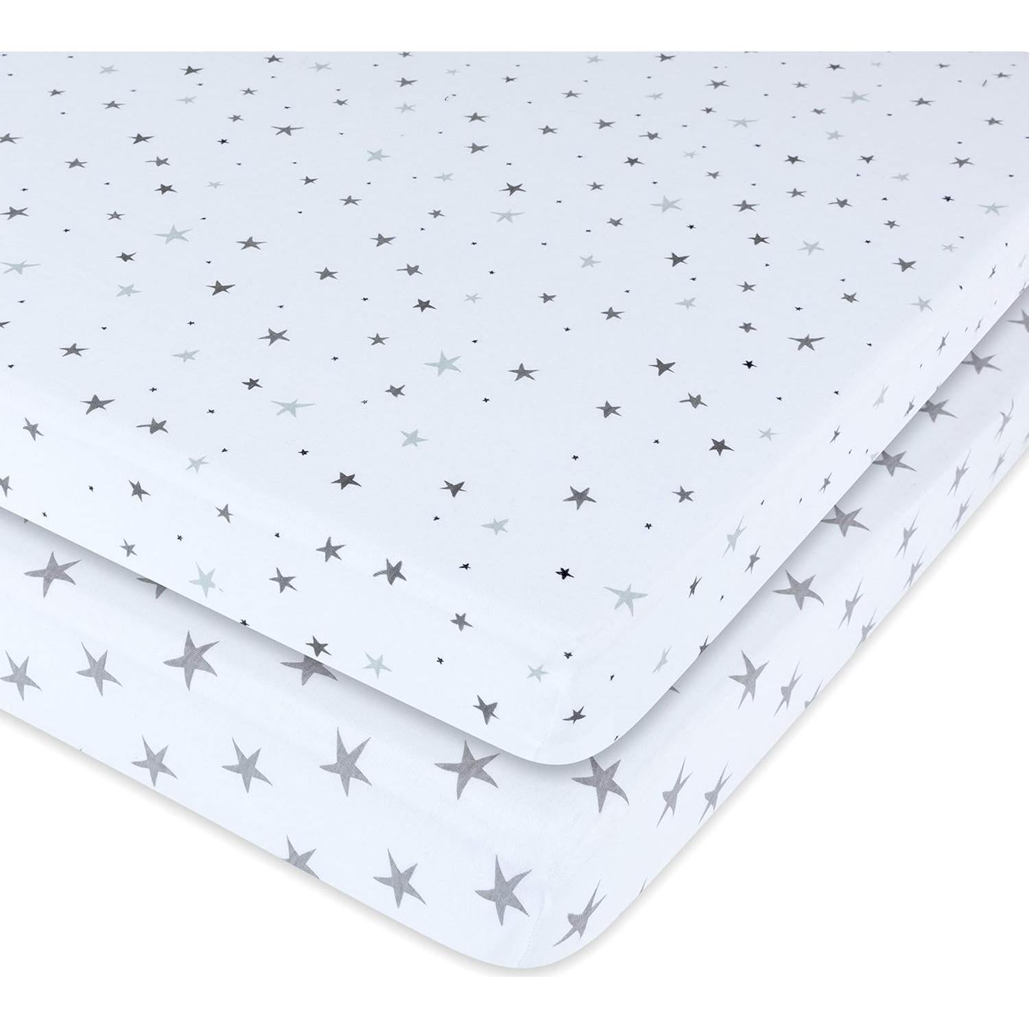 Sábanas Impermeables Ely's & Co. para Cuna Mini 2-Pack Algodón