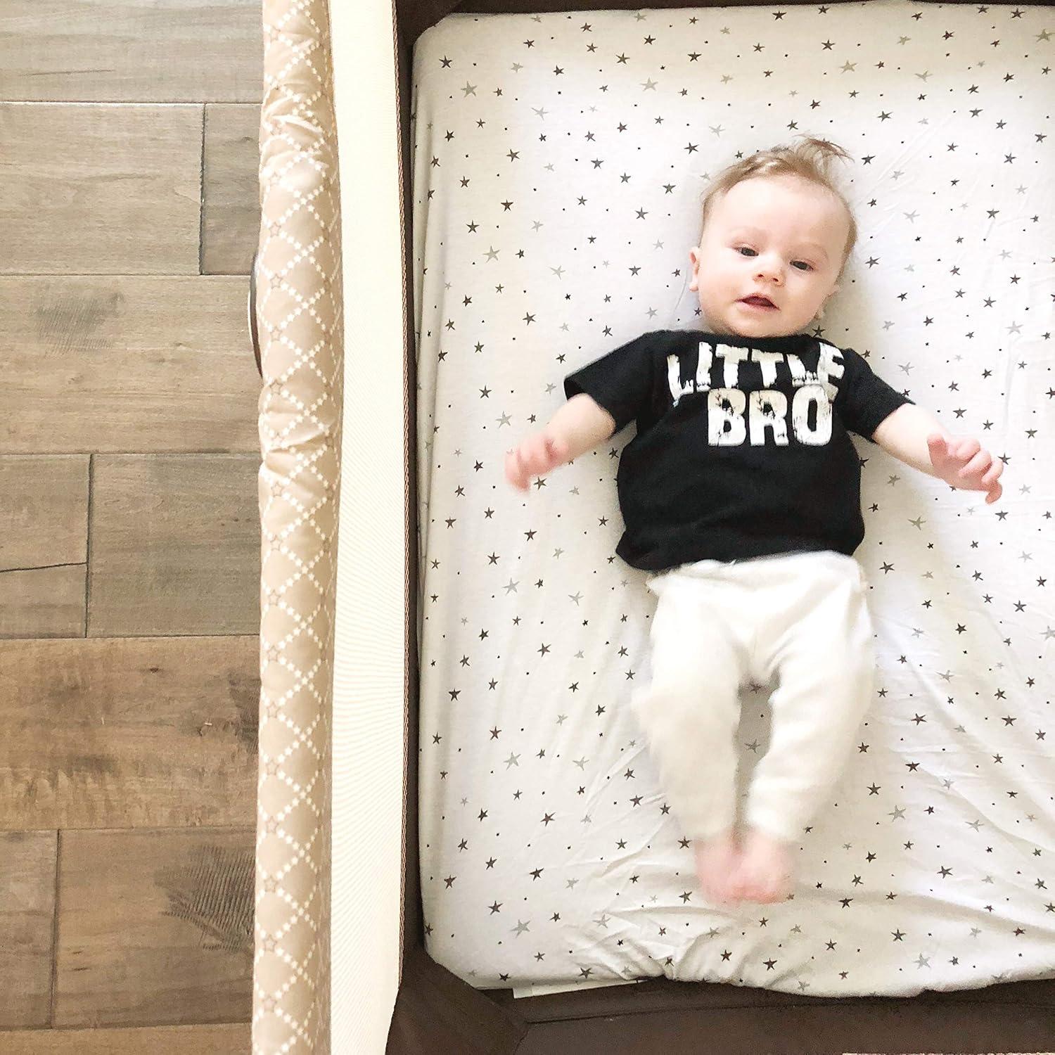 Sábanas Impermeables Ely's & Co. para Cuna Mini 2-Pack Algodón