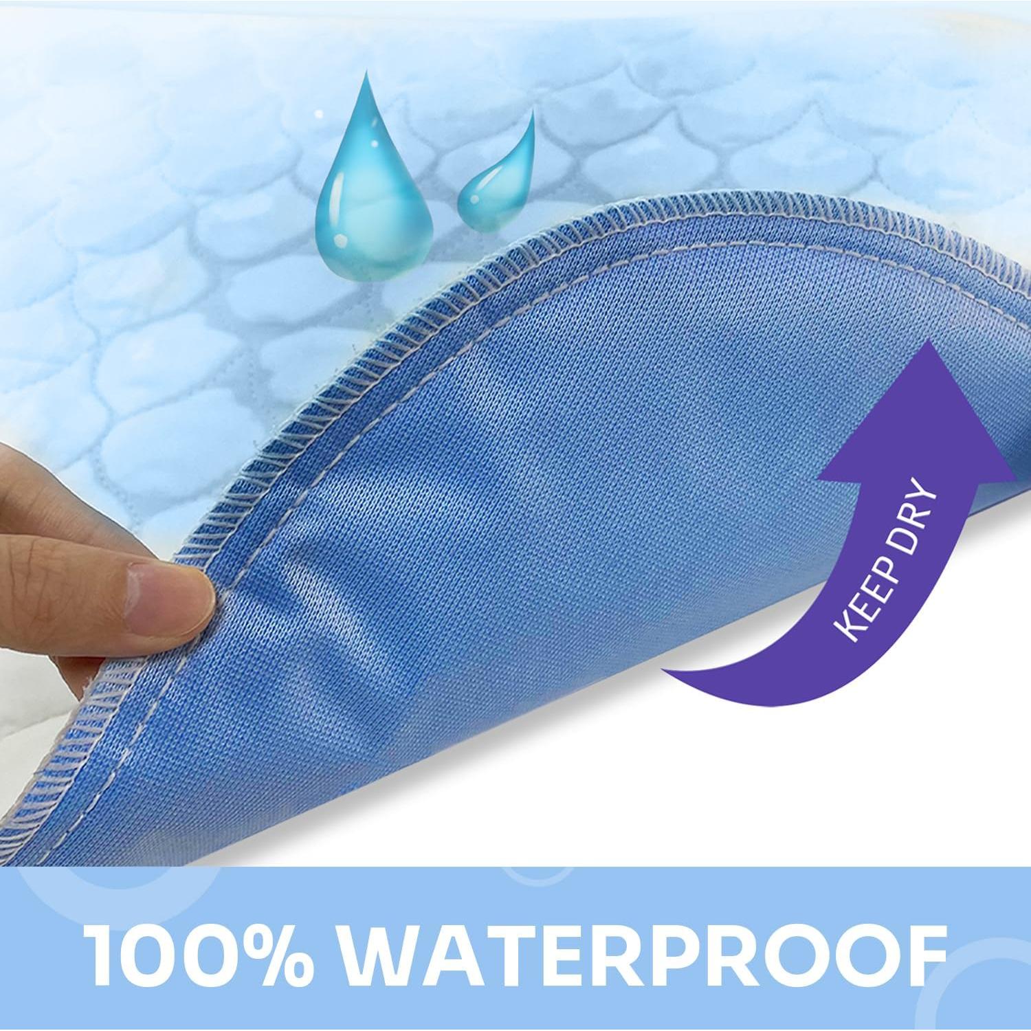 Almohadillas de Cama Conkote 86x91cm Reutilizables Paquete de 4