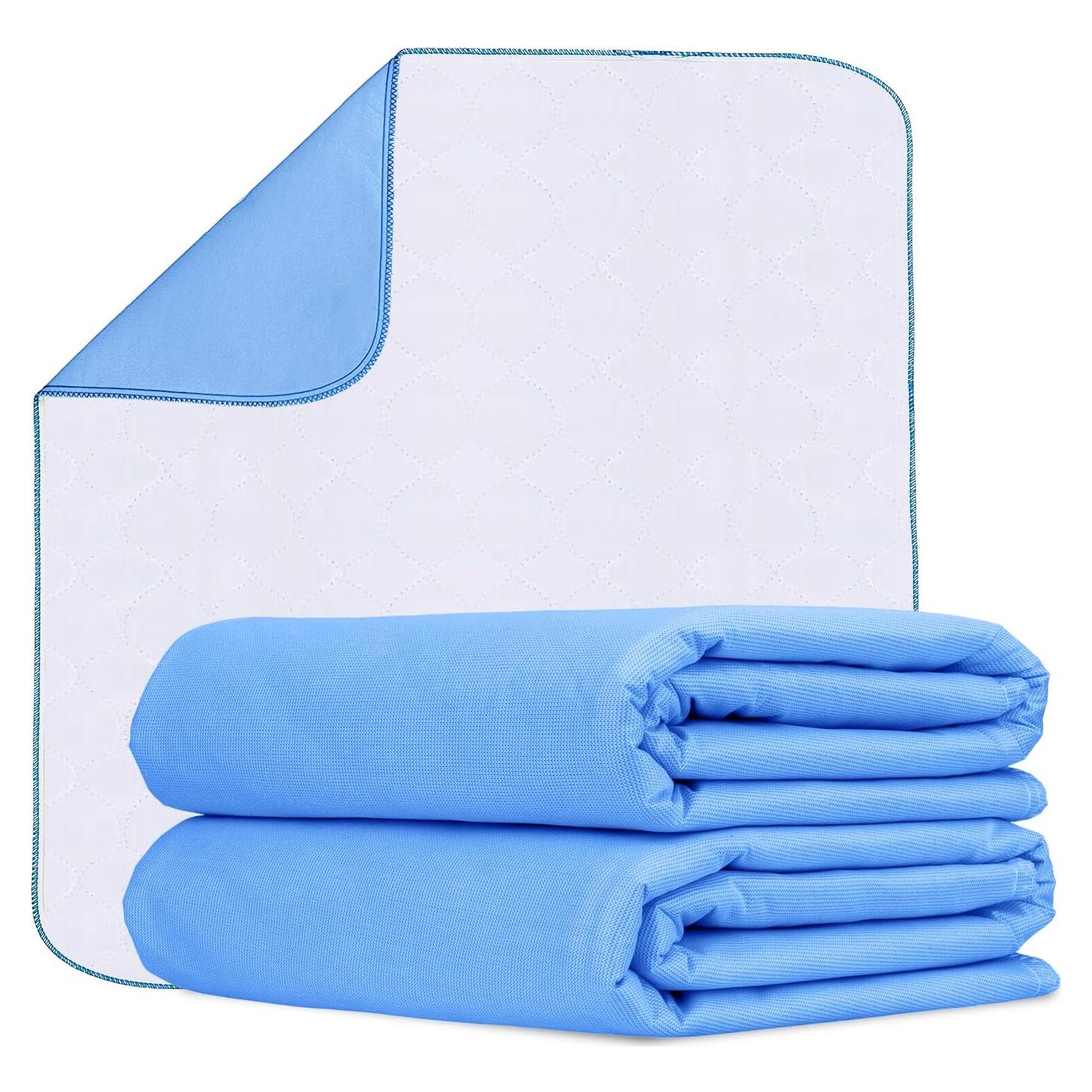 Almohadillas de cama lavables Avalon Care 86x91 cm - Paquete de 2