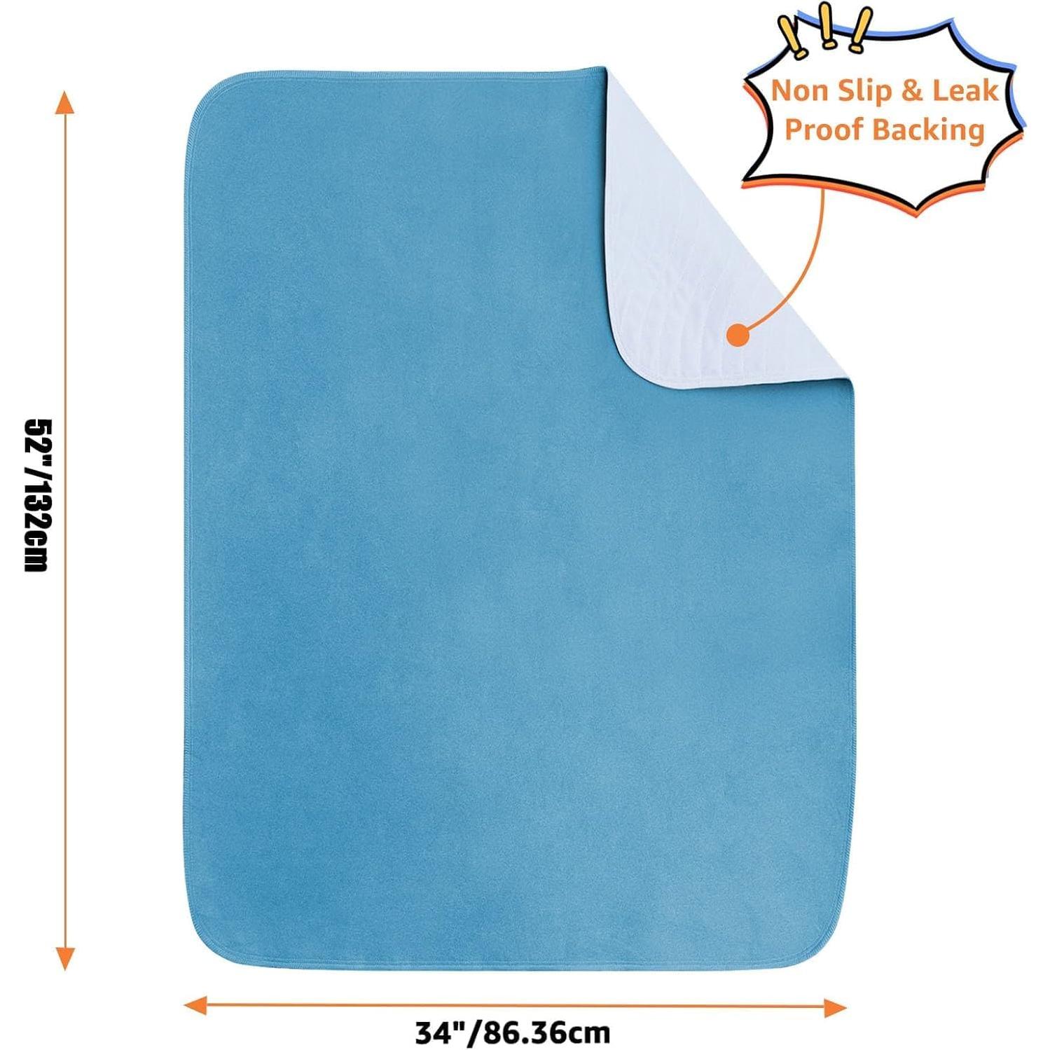 Almohadilla de cama impermeable BOXLUOTE 86x132 cm lavable