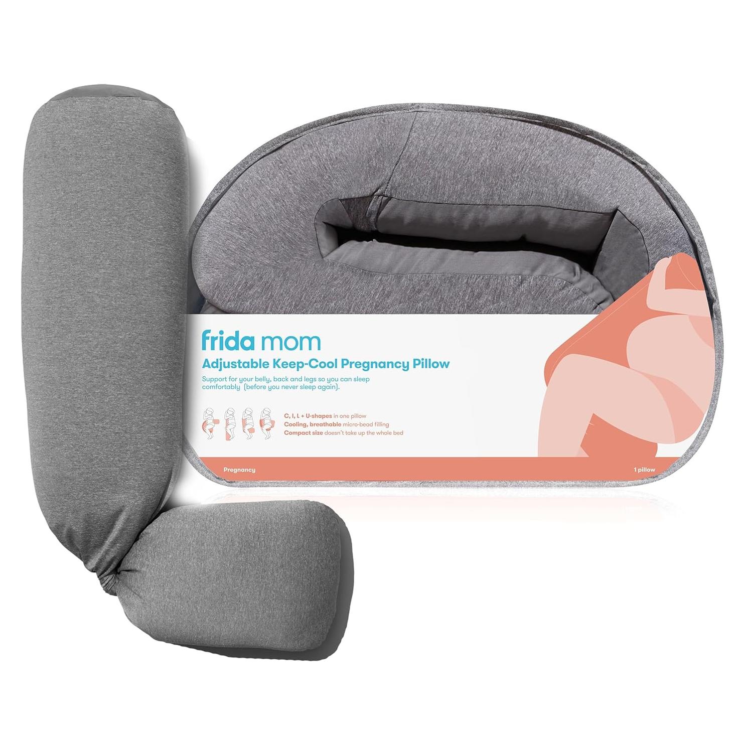 Almohada de Embarazo Frida Mom Ajustable Refrigerante 137x23cm