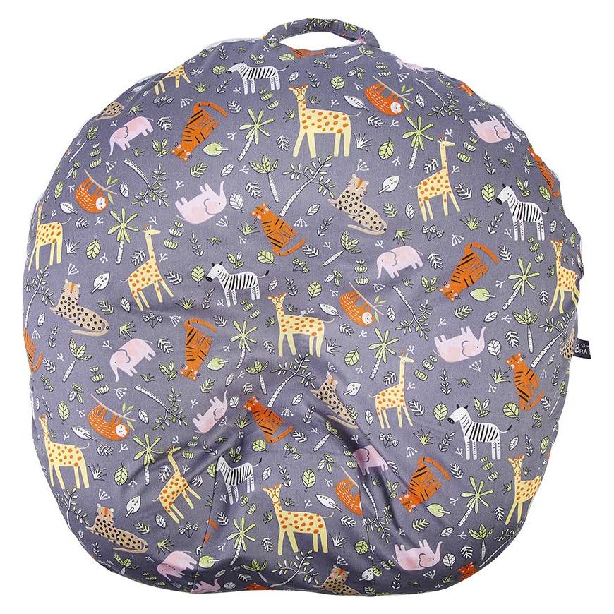 Cubierta Removible IBraFashion para Sofá Bebé 100% Algodón Gris