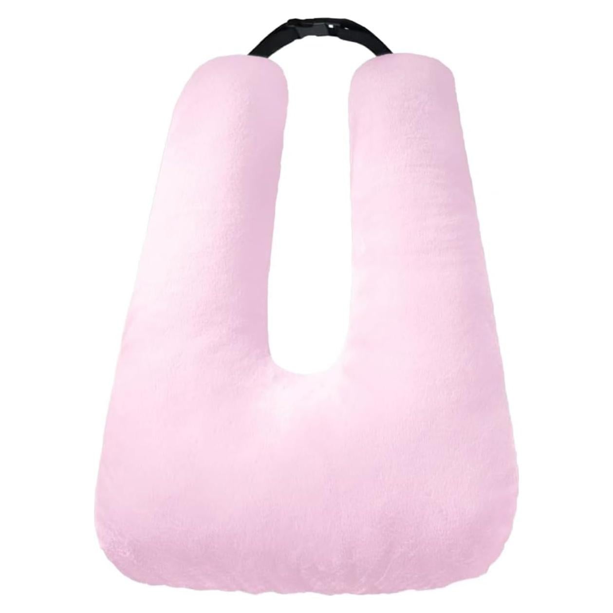 Almohada de Viaje BGZBGZ Rosa para Niños y Adultos 0.90 kg