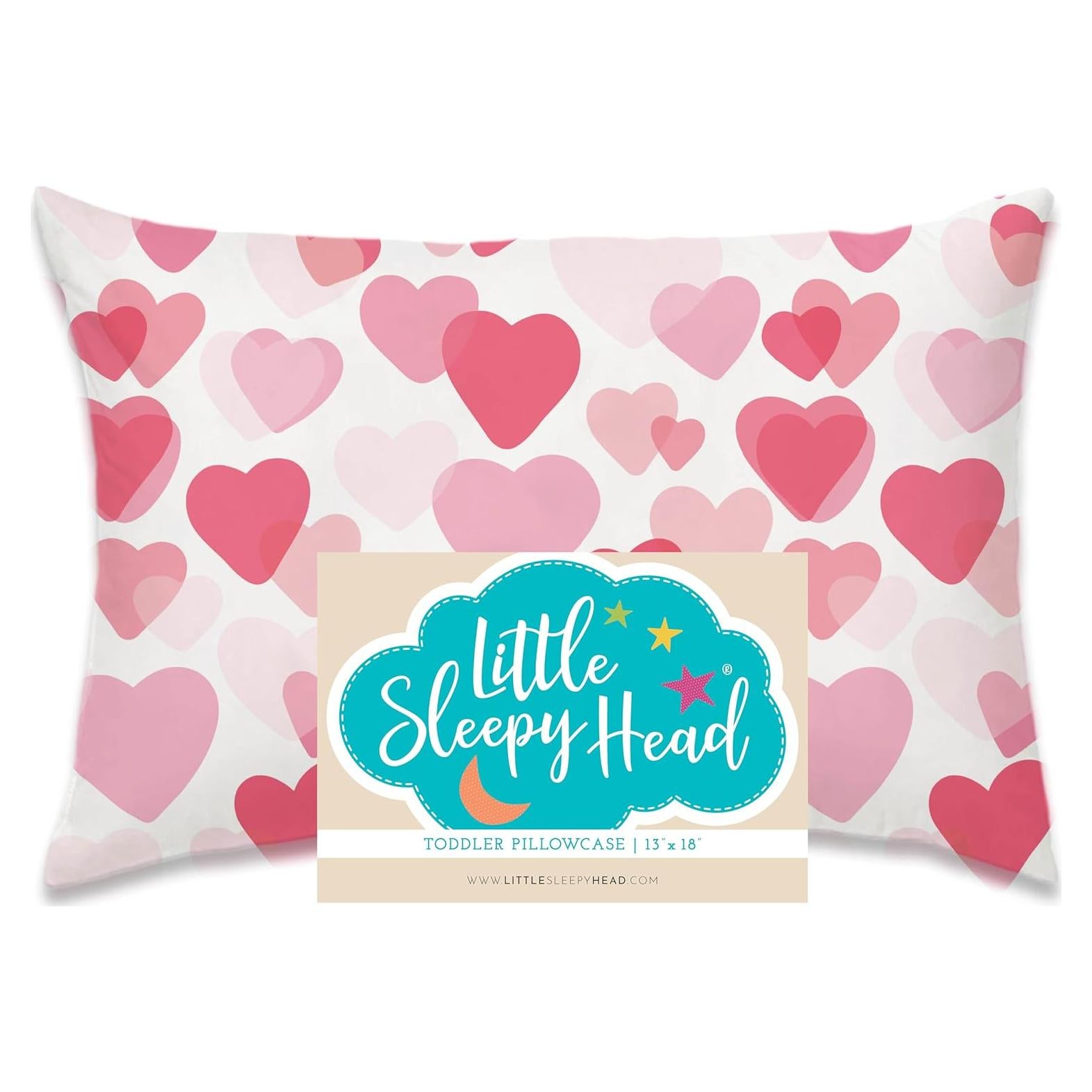 Funda de Almohada Hipoalergénica Little Sleepy Head 33x46 cm Rosa