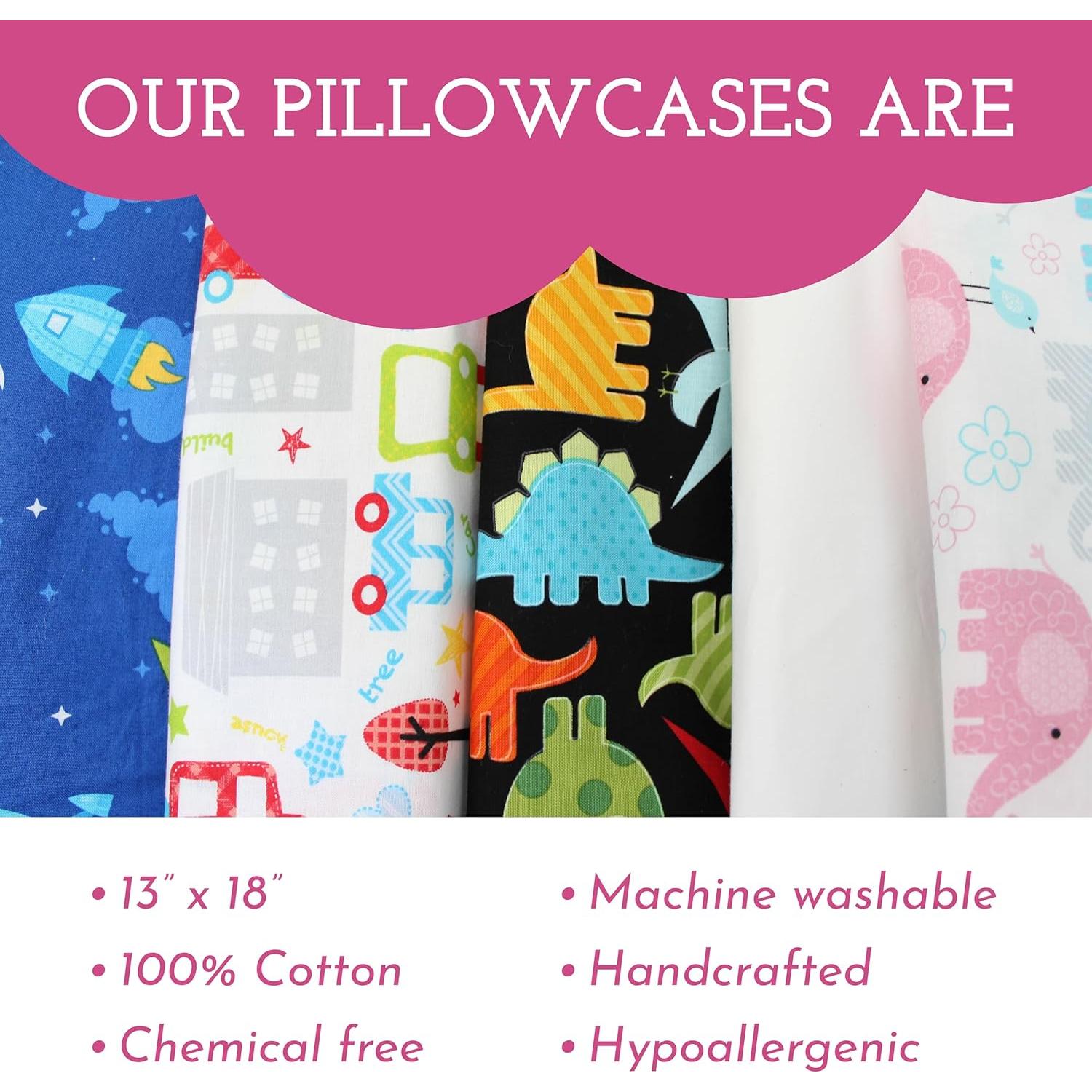 Funda de Almohada Hipoalergénica Little Sleepy Head 33x46 cm Rosa