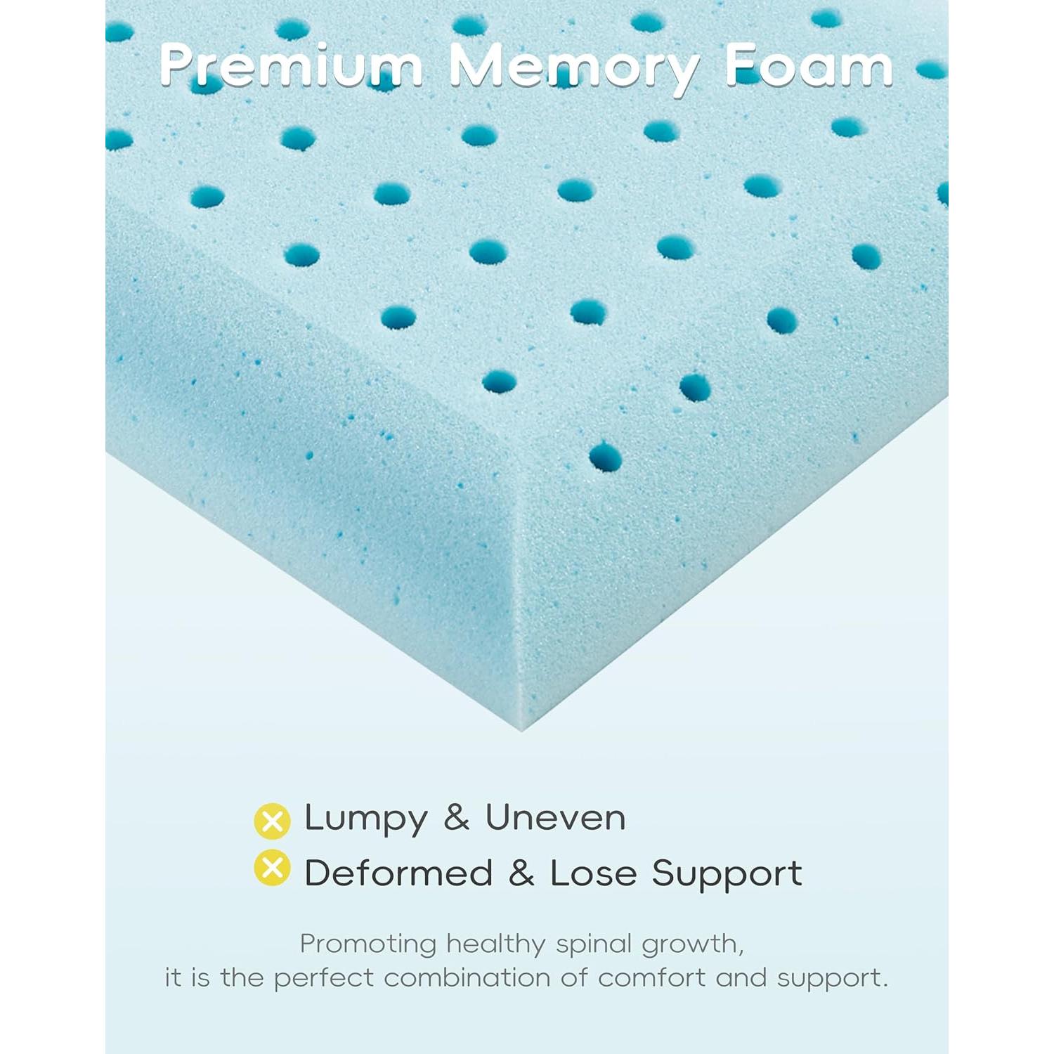 Almohada Ajustable para Niños ATTABABY 33x46 cm Espuma Viscoelástica