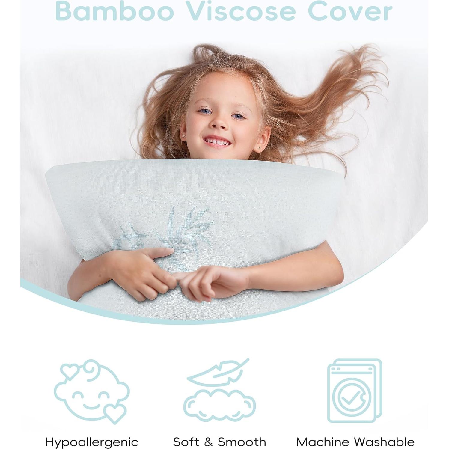 Almohada Ajustable para Niños ATTABABY 33x46 cm Espuma Viscoelástica