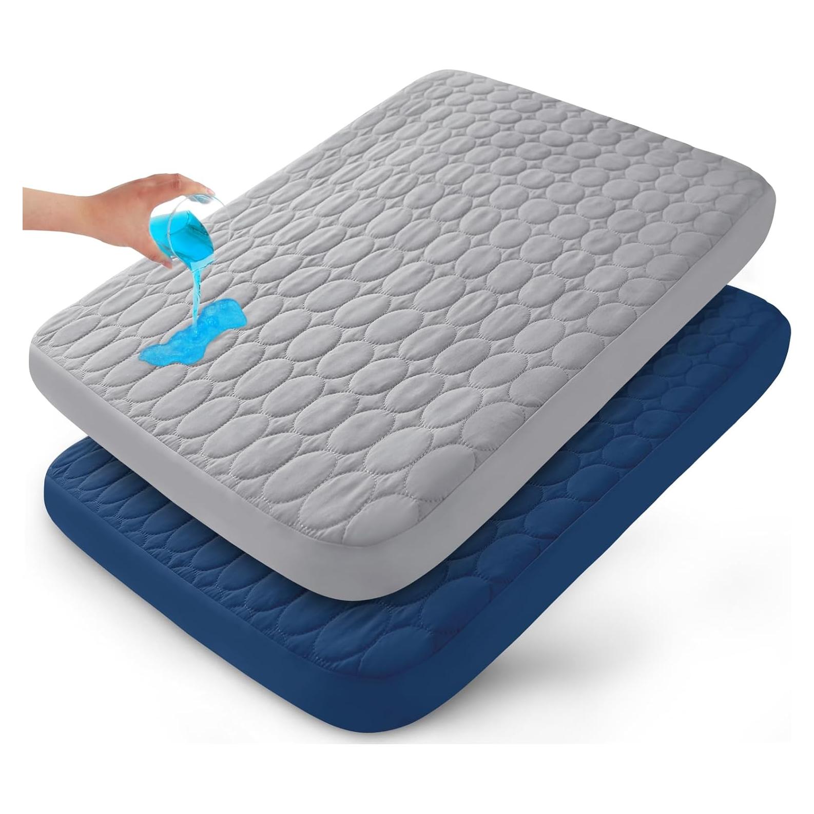 Sábanas Ajustadas Impermeables Biloban 99x68.6 cm Pack de 2