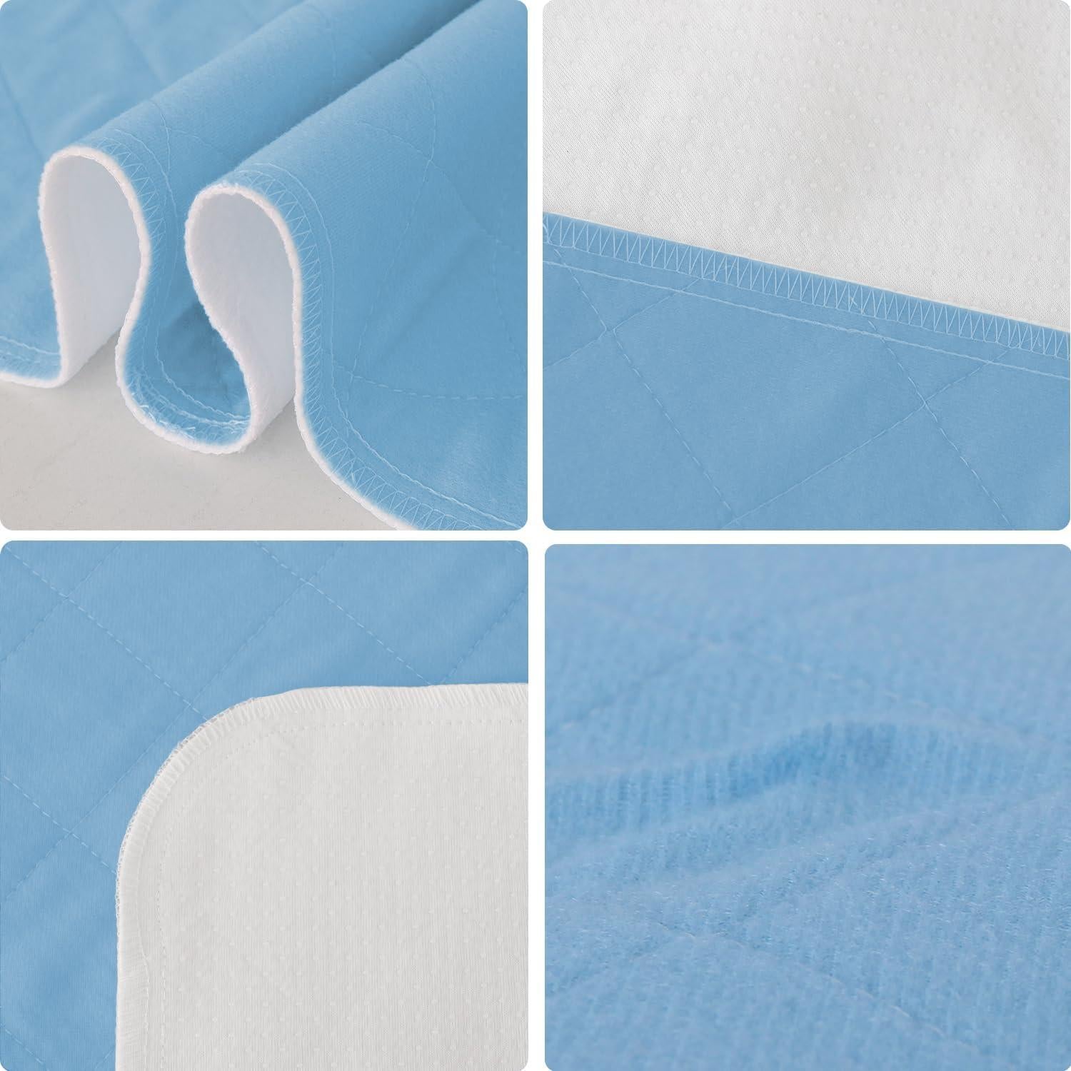 Protectores de Cama Impermeables Reutilizables Springspirit 86x91 cm - Paquete de 2