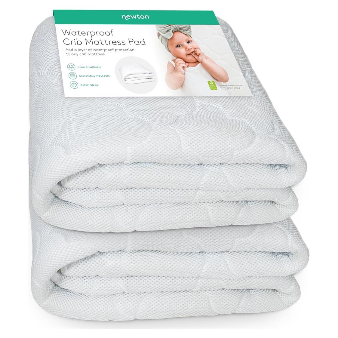 Protector de Colchón Impermeable Newton Baby para Cuna 132x71cm