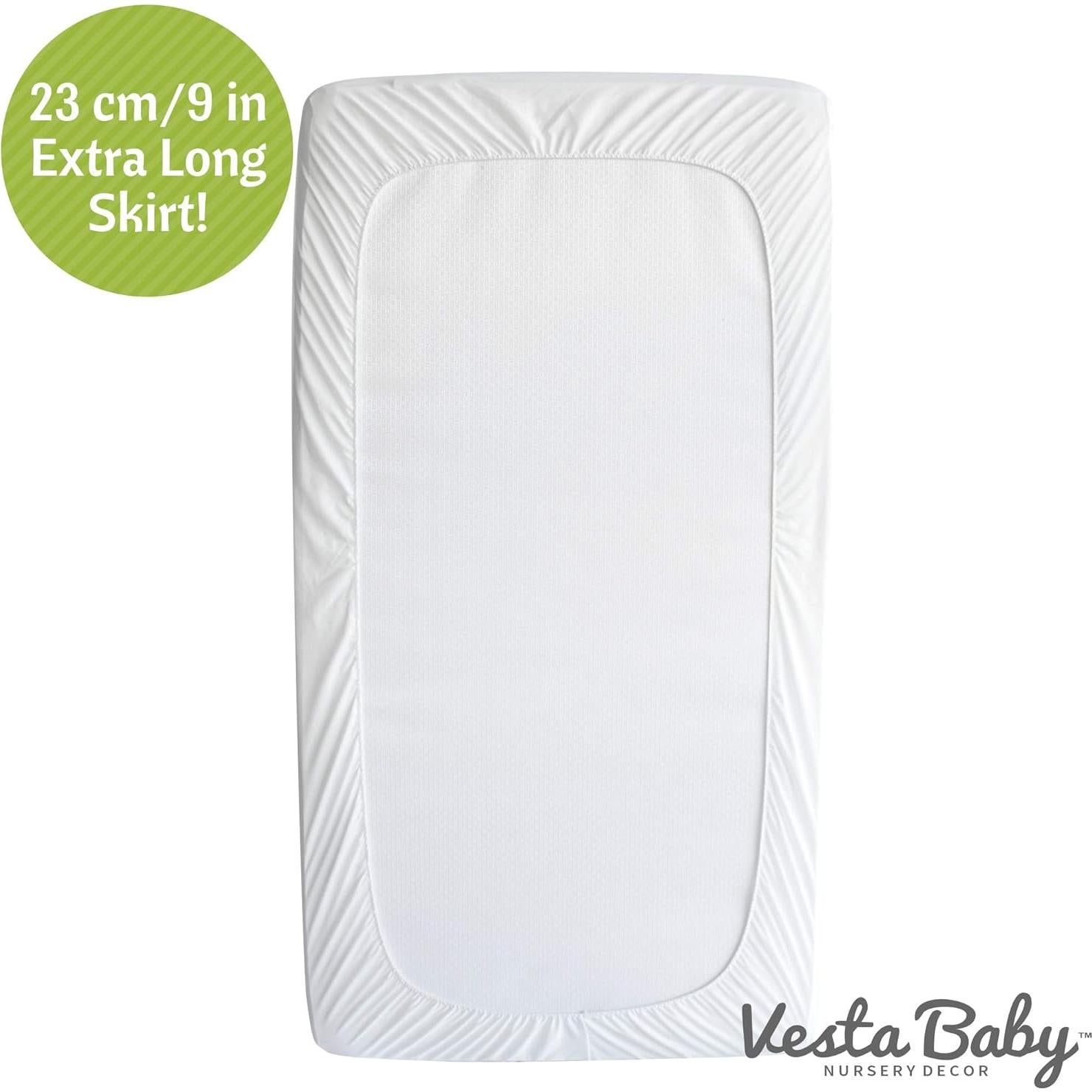 Protector de Colchón para Cuna Vesta Baby Oso 132x71 cm