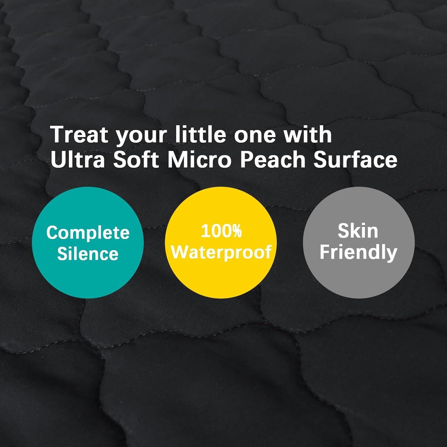 Sábana Ajustada Biloban para Cuna Pack and Play 99x68.6cm