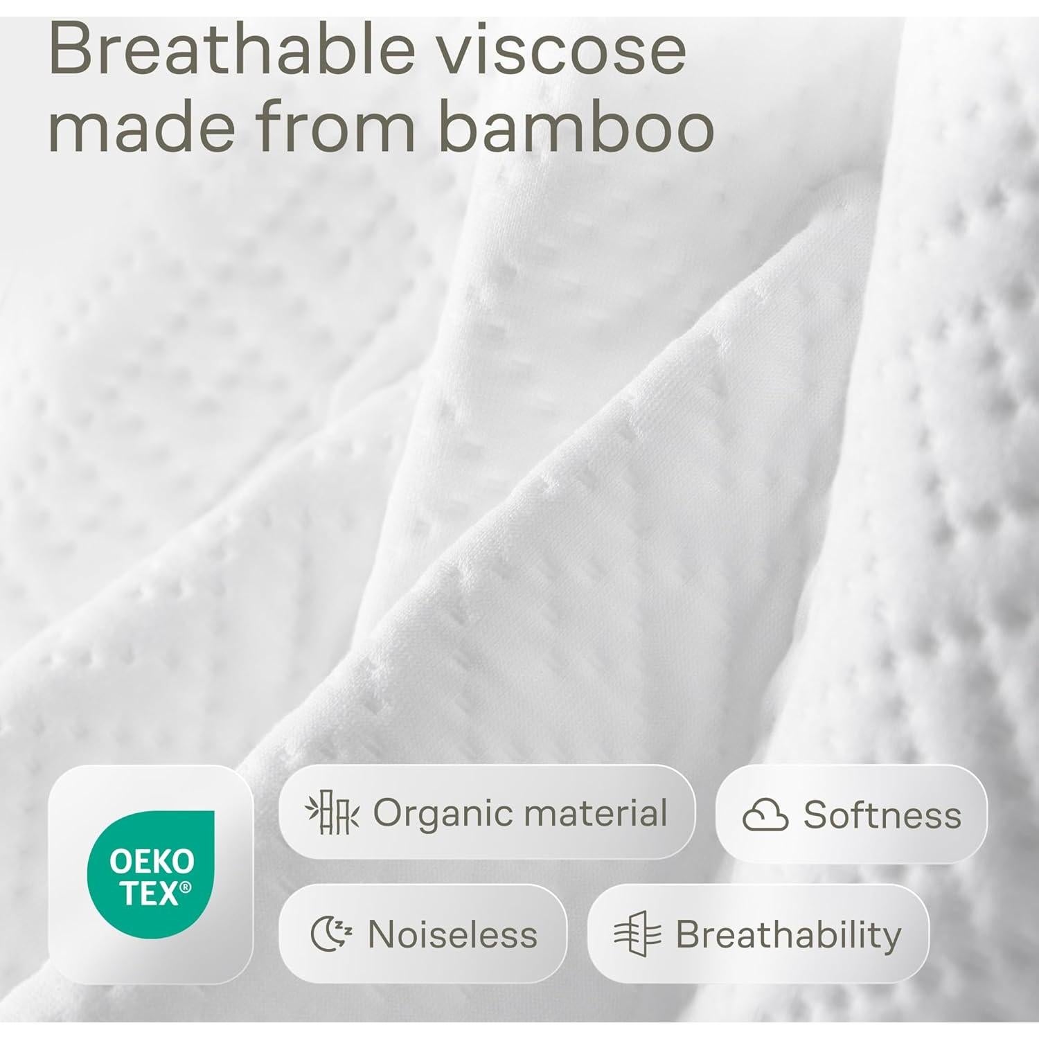 Protector de Colchón de Cuna Niagara 2 Piezas Impermeable Gris