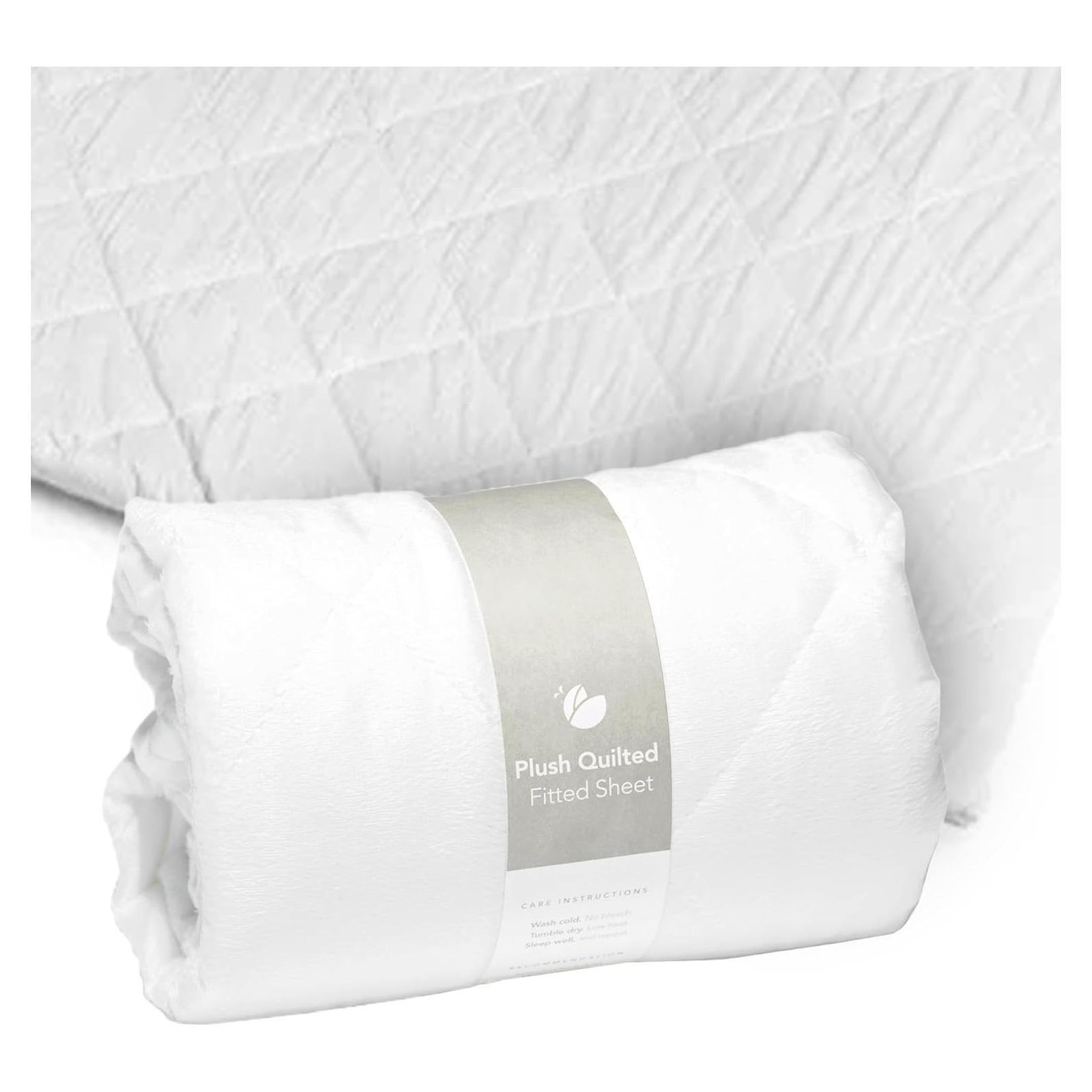 Sábana Ajustada Acolchada Guava Family para Cuna de Viaje