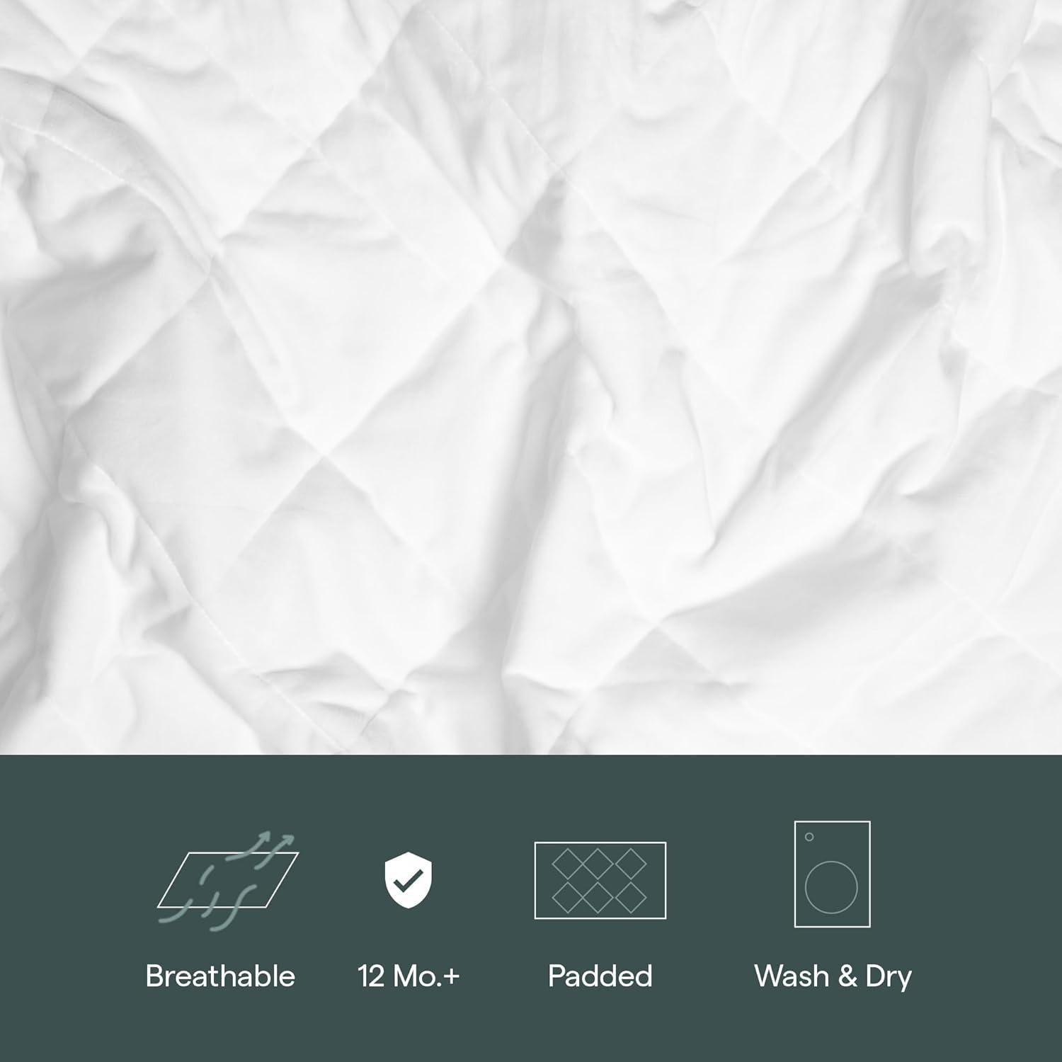 Sábana Ajustada Acolchada Guava Family para Cuna de Viaje