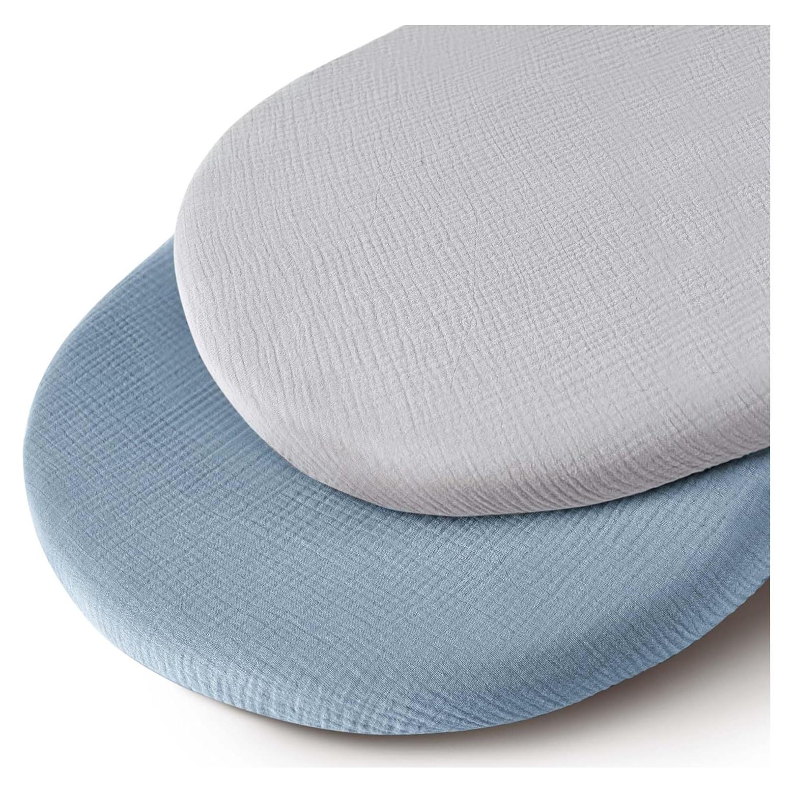 Sábanas de Muselina para Cunas MairMore 100% Algodón 2 Piezas