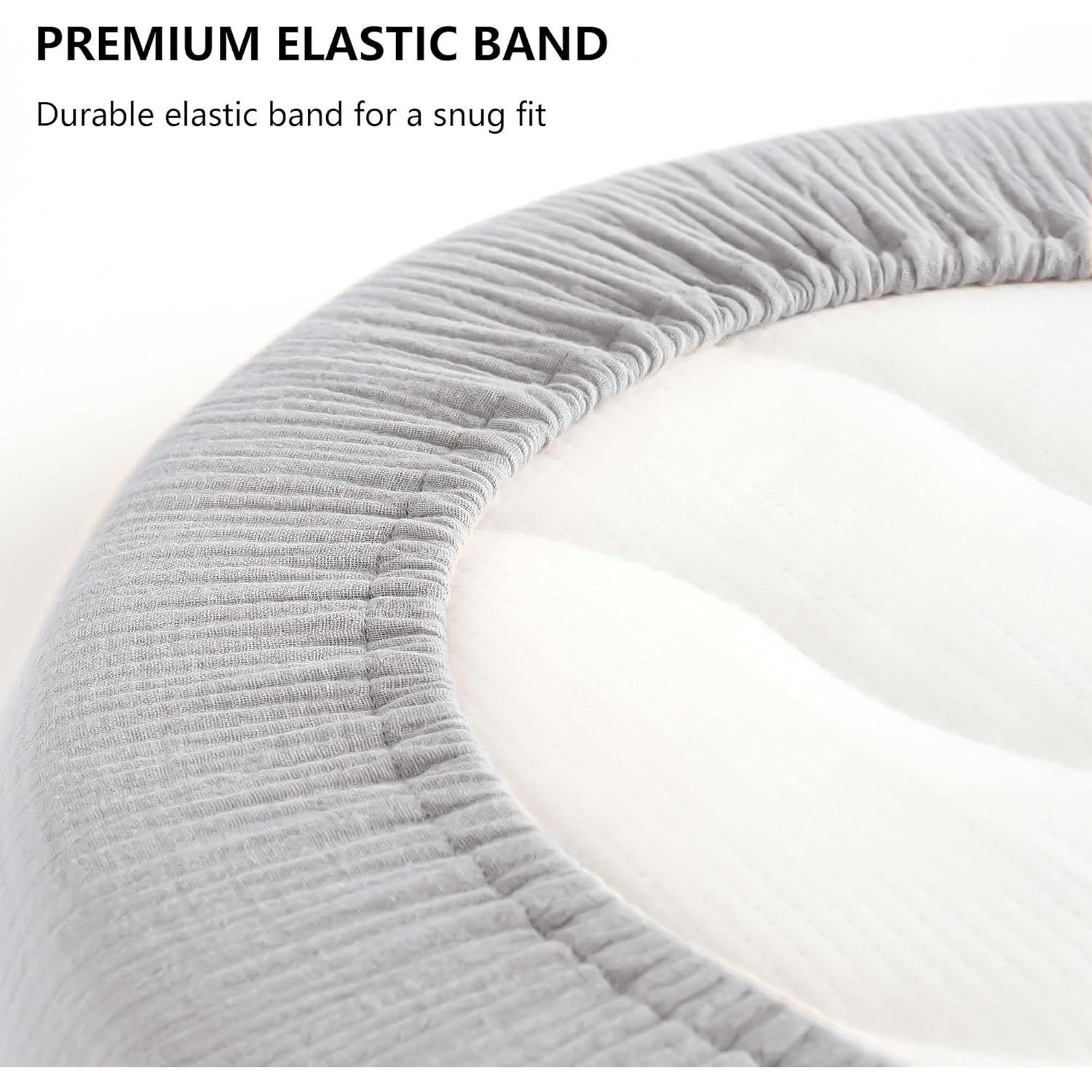 Sábanas de Muselina para Cunas MairMore 100% Algodón 2 Piezas