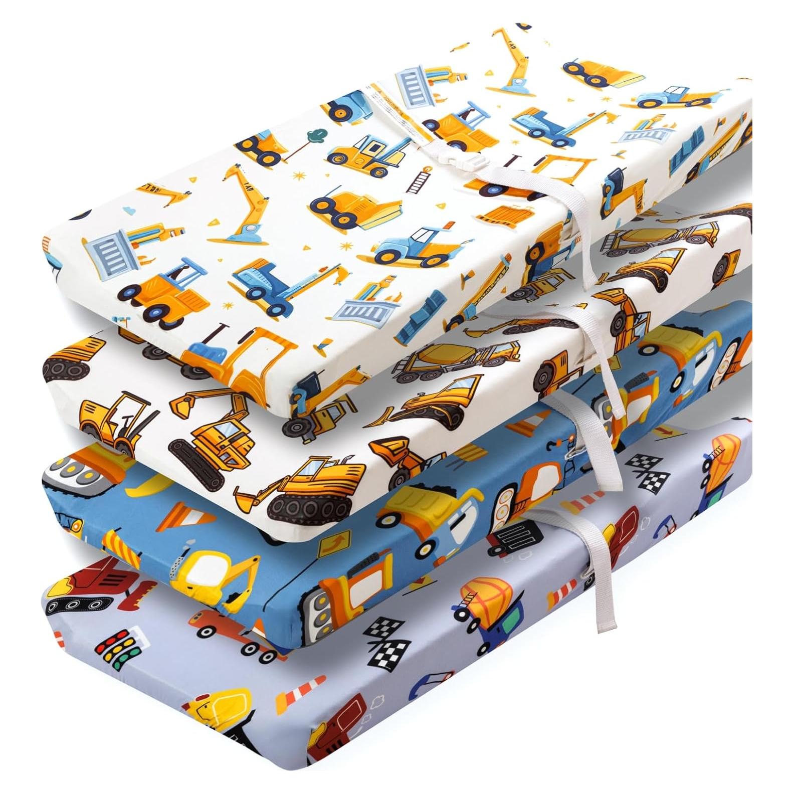 Juego de 4 Fundas de Cambiador FIGEPO para Bebé Niño