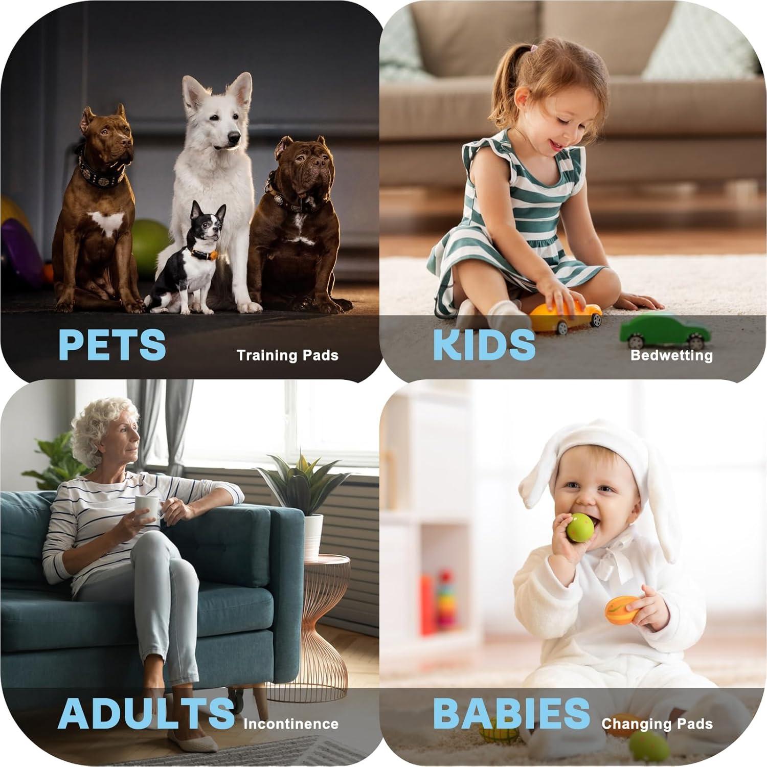 Almohadilla impermeable Alsunny 91x183 cm para incontinencia