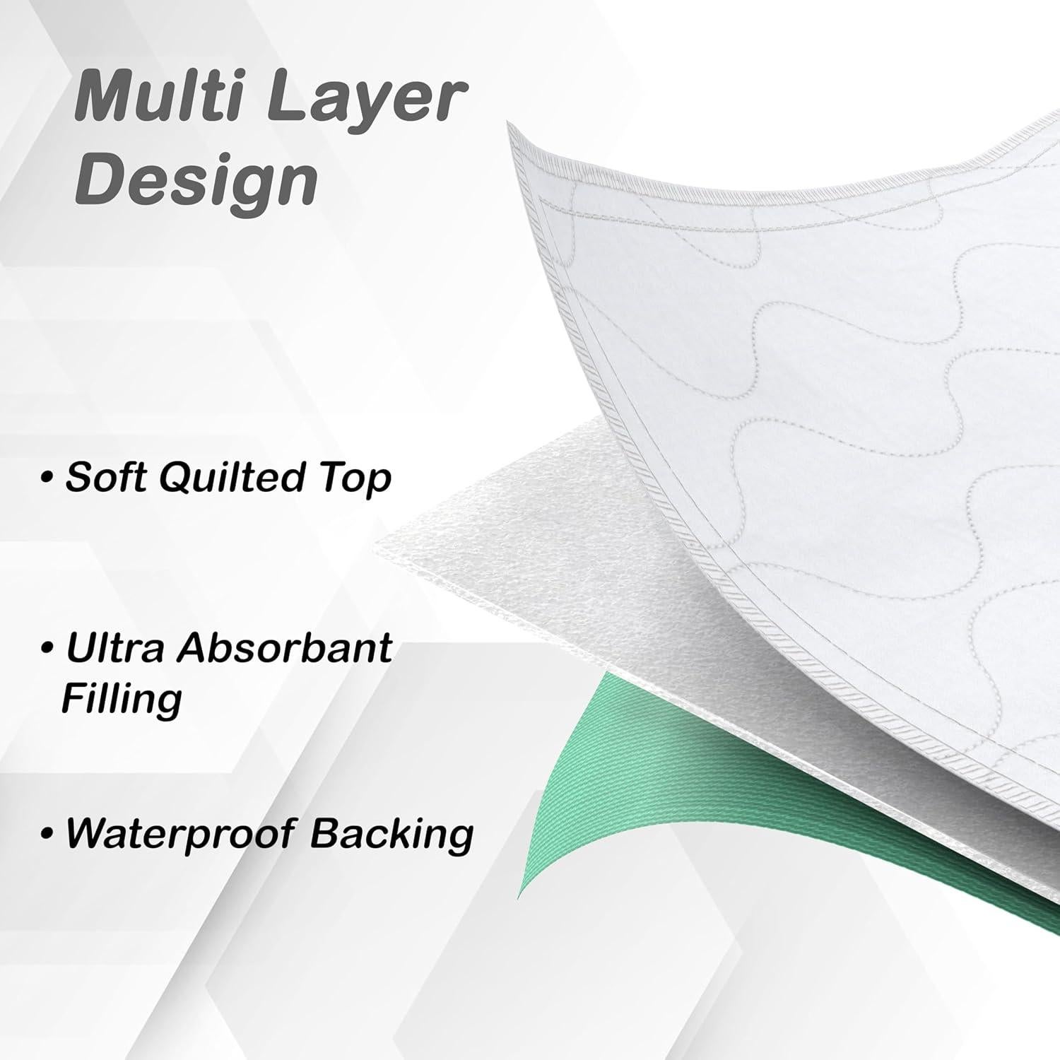 Almohadillas Lavables Inspire - Paquete de 3, 46x61 cm