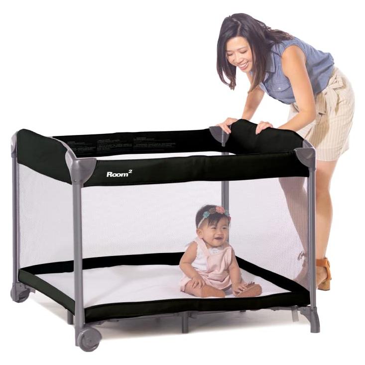 Parque Infantil Portátil Joovy Room² Negro 101x101 cm
