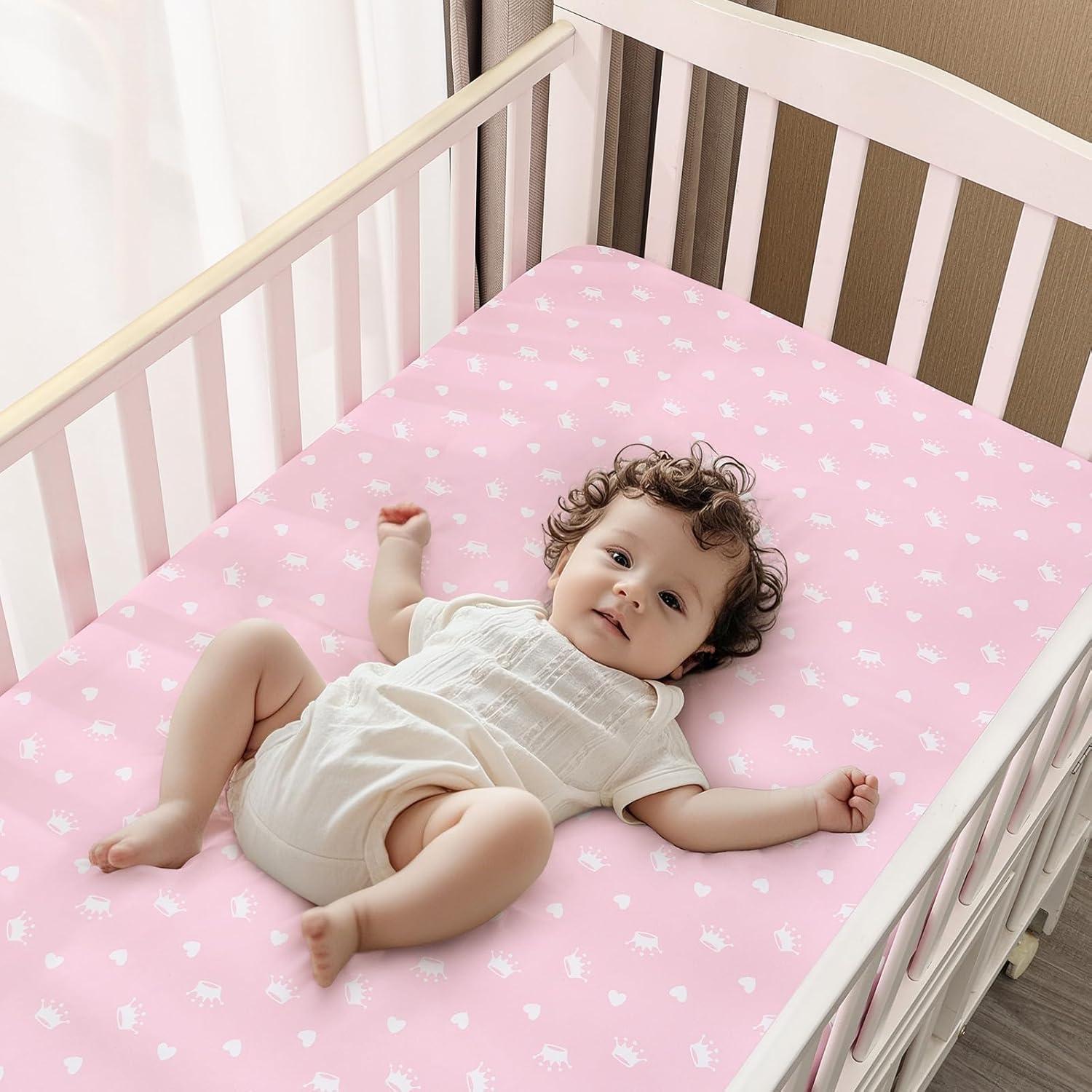 Sábanas Ajustables para Cuna PHF - 2 Piezas 71x132cm Castillo