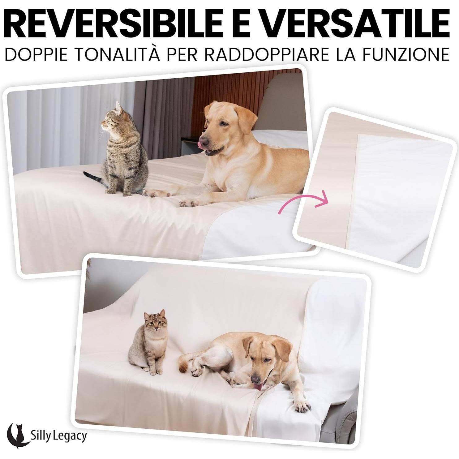 Funda Protectora Impermeable Reversible SILLY LEGACY Queen