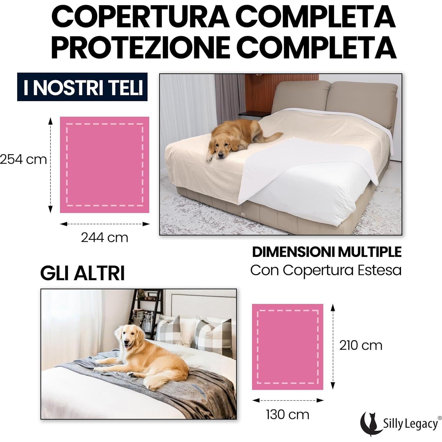 Funda Protectora Impermeable Reversible SILLY LEGACY Queen