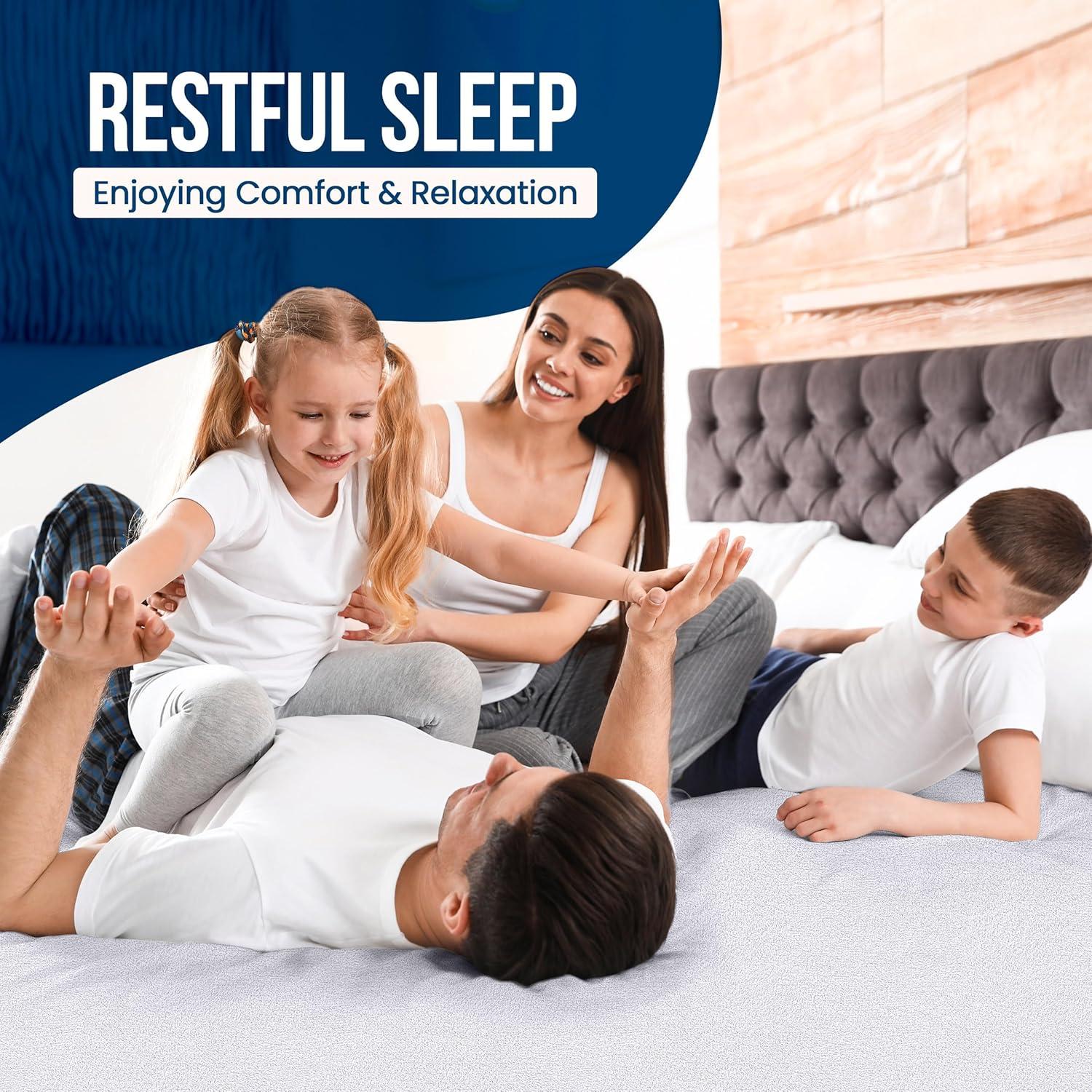 Protector de Colchón Impermeable Utopia Bedding Individual 200 GSM