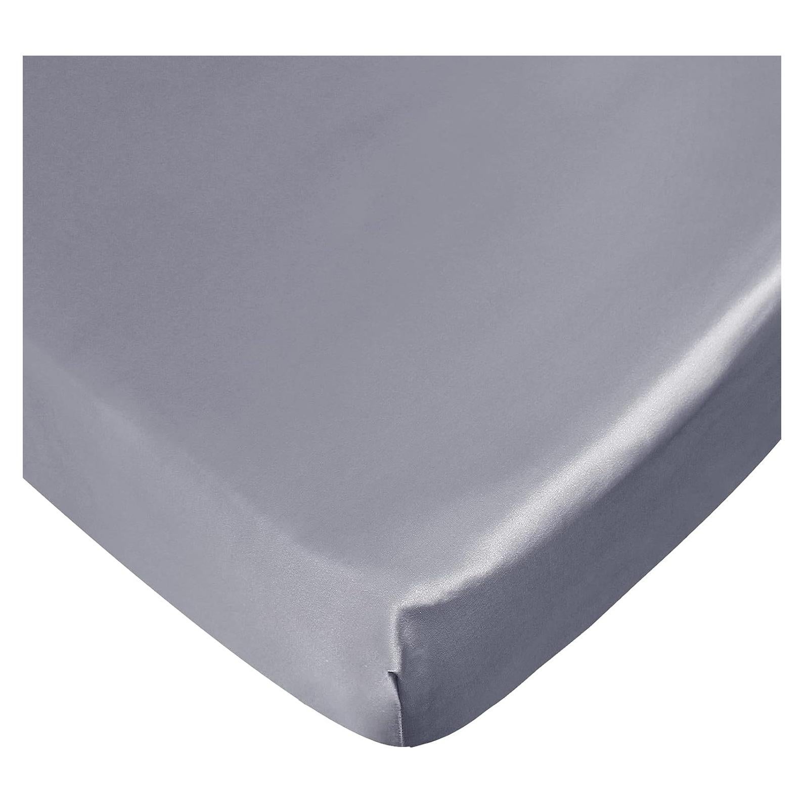 Sábana de Pack and Play Coldwind Gris 99x68.6cm Satin