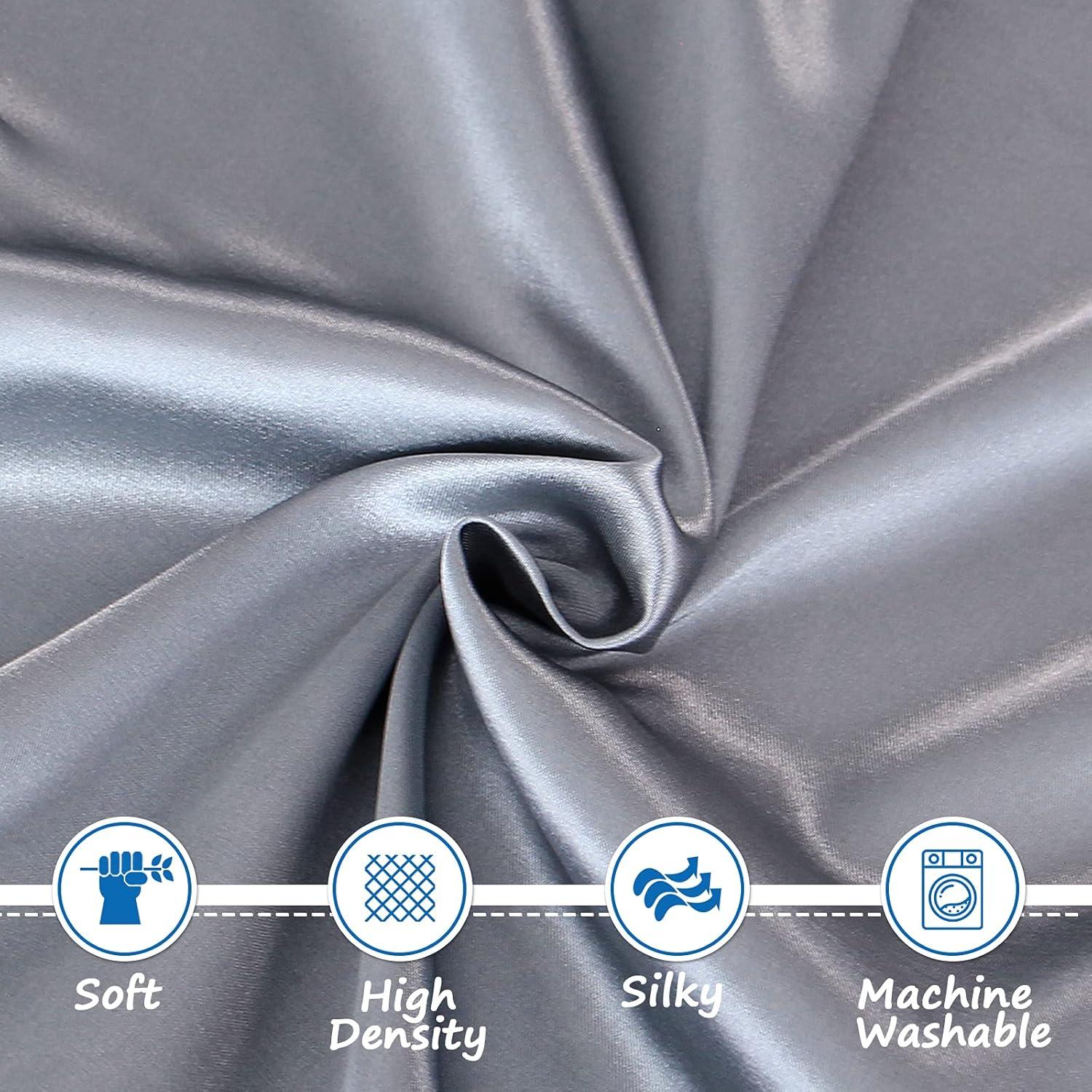 Sábana de Pack and Play Coldwind Gris 99x68.6cm Satin