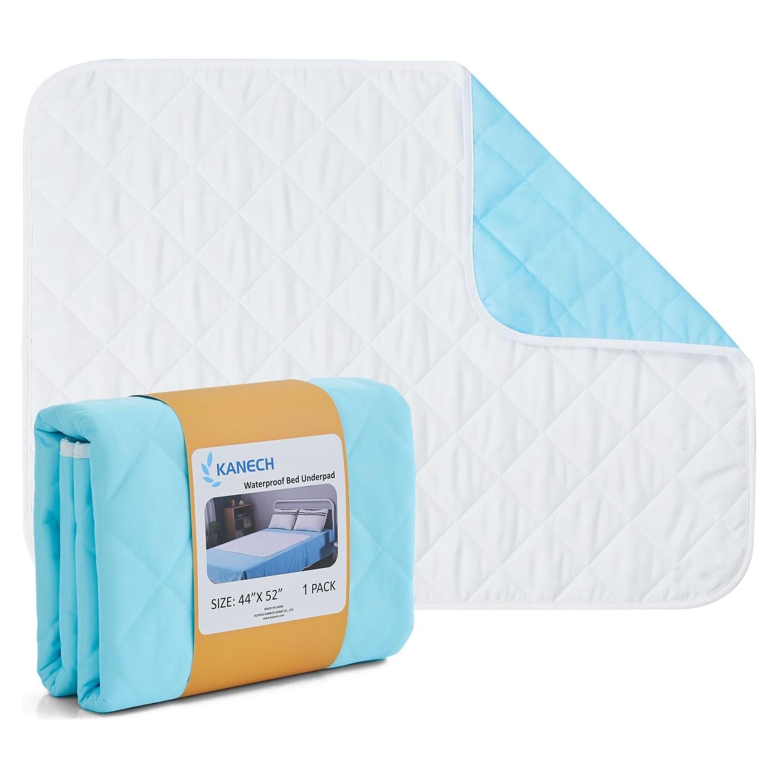 Almohadillas Impermeables KANECH 44x52 cm Reutilizables para Incontinencia