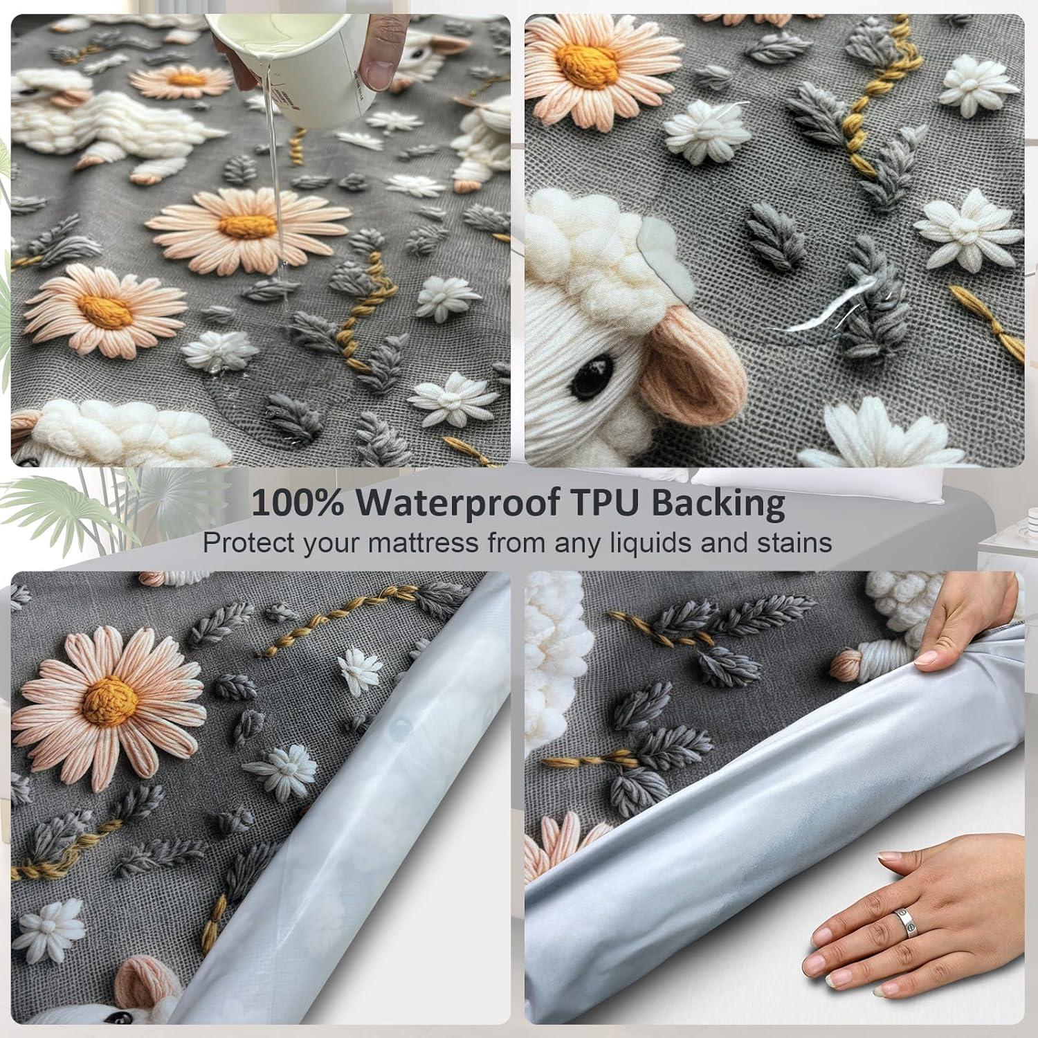 Protector de Colchón Twin Impermeable Ohano 45.72 cm Transpirable