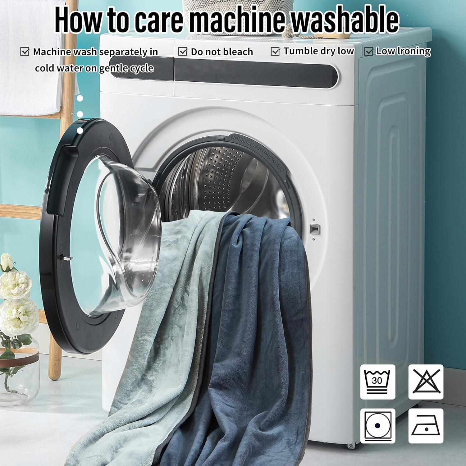 Manta Impermeable Ahinahwap 101.6x152.4cm Gris Oscuro/Plateado