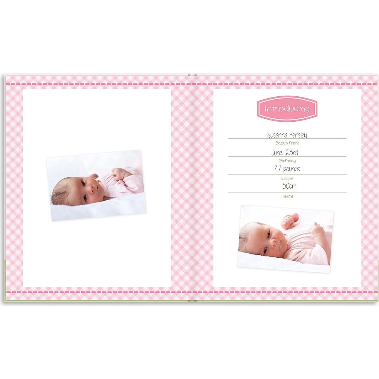 Libro de Memorias del Bebé Lil Peach Jungle Jane 42 Páginas