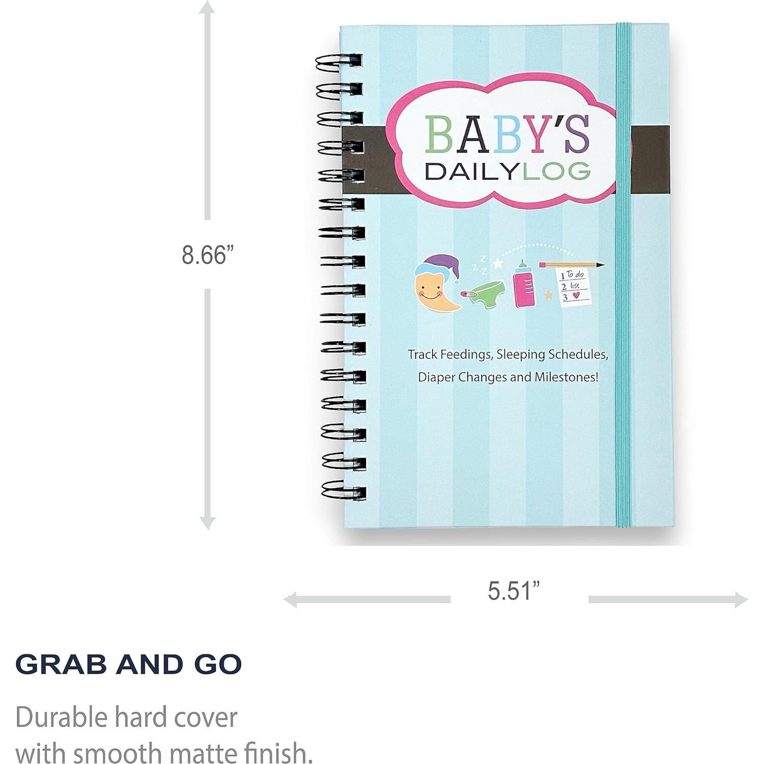 Diario del Bebé Kahootie Co - Cubierta Dura 120 Páginas