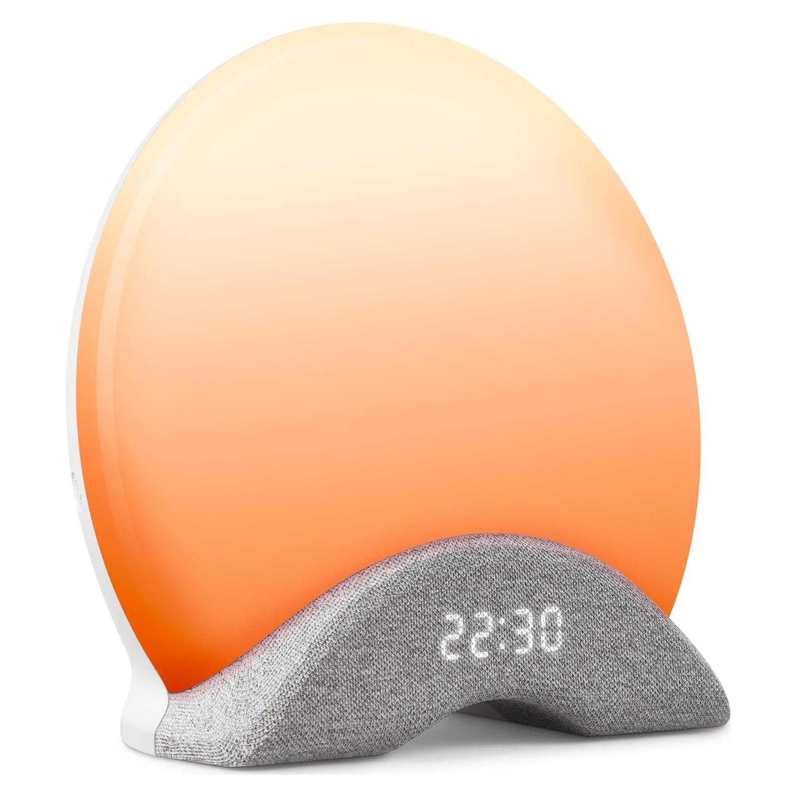 Reloj Despertador LaView con Luz de Amanecer y Sonidos Relajantes