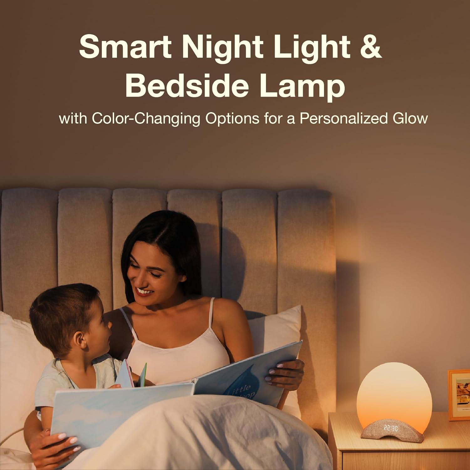 Reloj Despertador LaView con Luz de Amanecer y Sonidos Relajantes