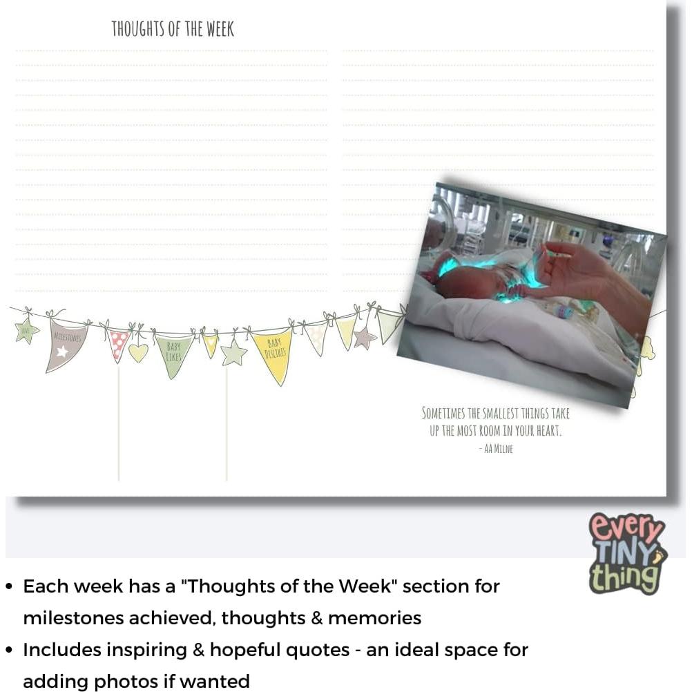 Diario de Seguimiento para Bebés en la NICU - Every Tiny Thing