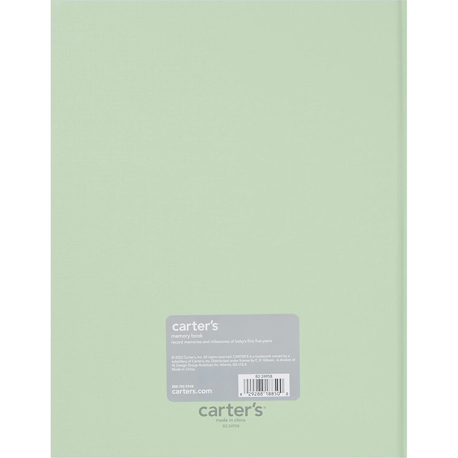 Diario de Recuerdos para Bebés Carter's B2-24958 48 Páginas